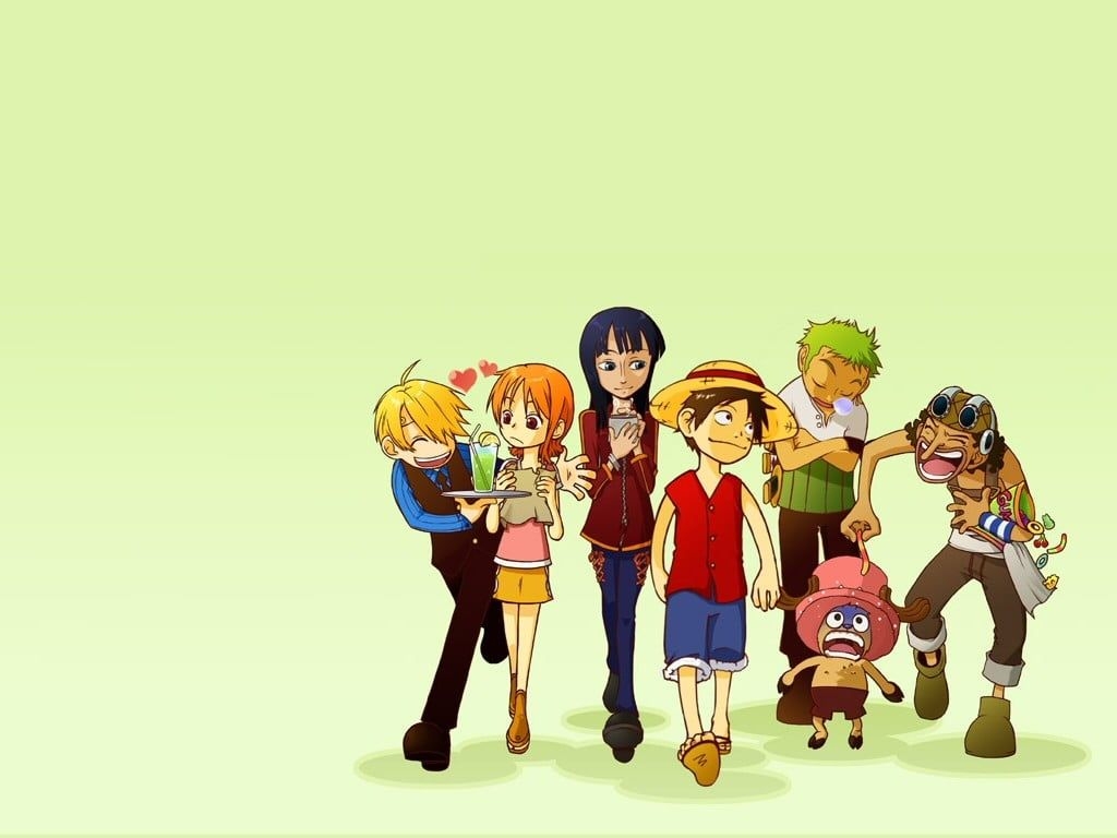 1030x770 One Piece wallpaper illustration, One Piece, anime, Monkey D, Desktop