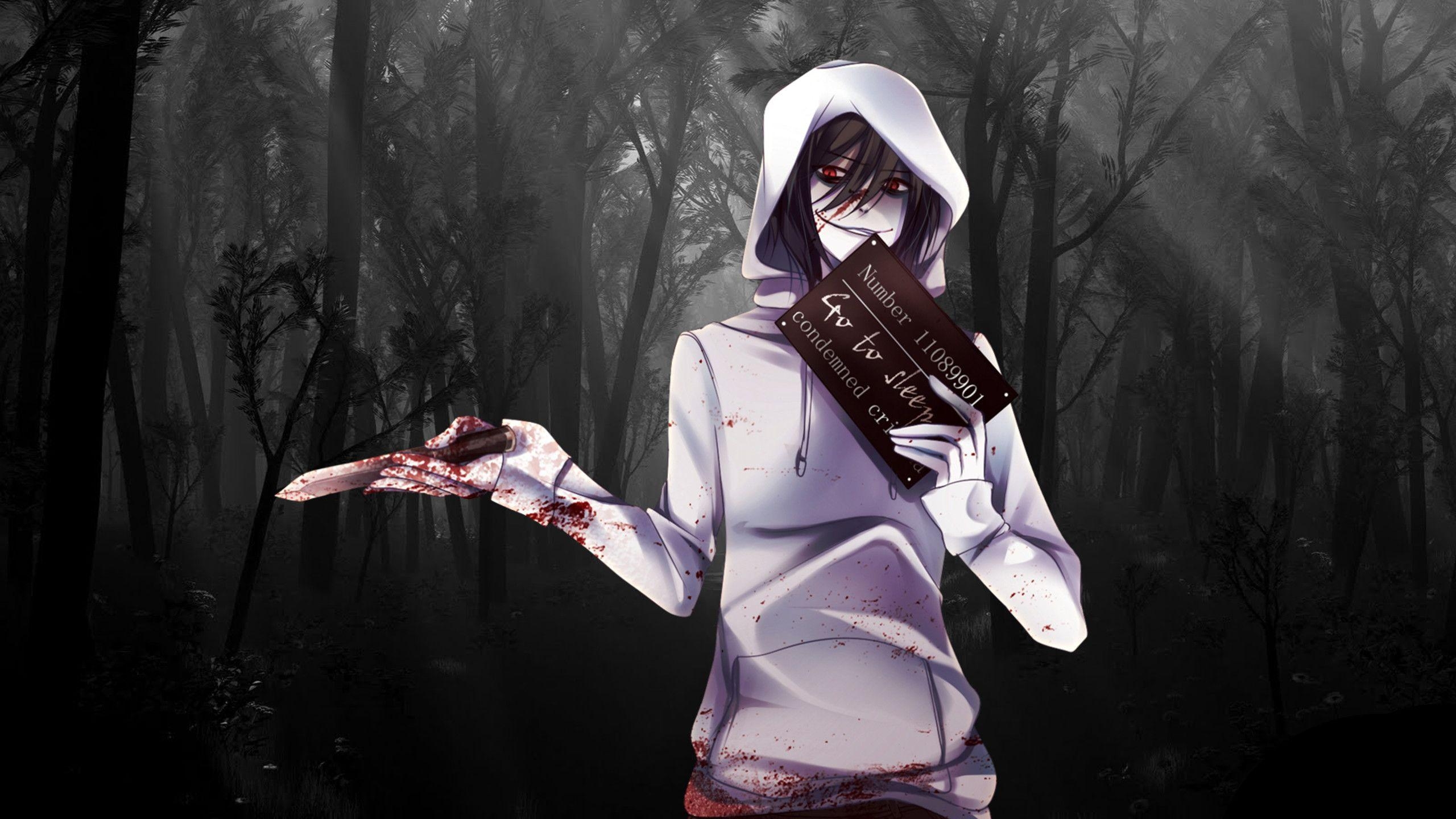 2560x1440 Jeff the Killer Wallpaper HD, Desktop