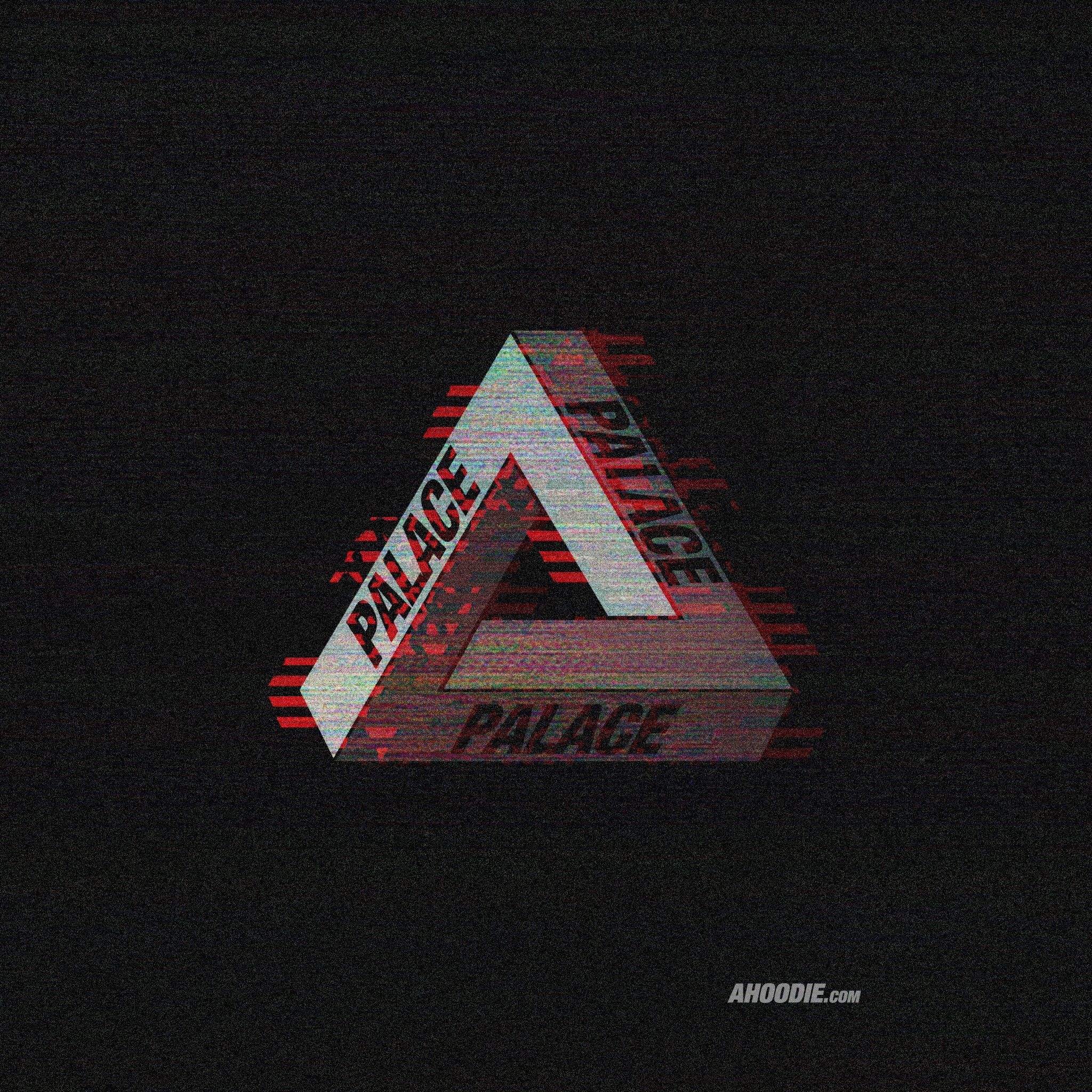 2050x2050 Ahoodie. Palace Skateboards VHS Glitch Wallpaper, Phone