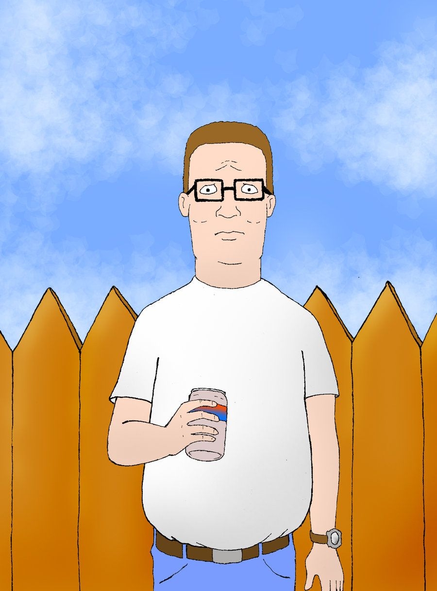 900x1220 Free download Hank Hill by kilroyart [] for your Desktop, Phone