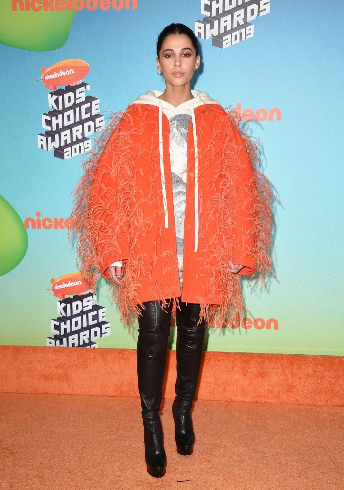 1130x1600 Wallpaper of Naomi Scott At Nickelodeon Kids Choice Awards 2019, Phone