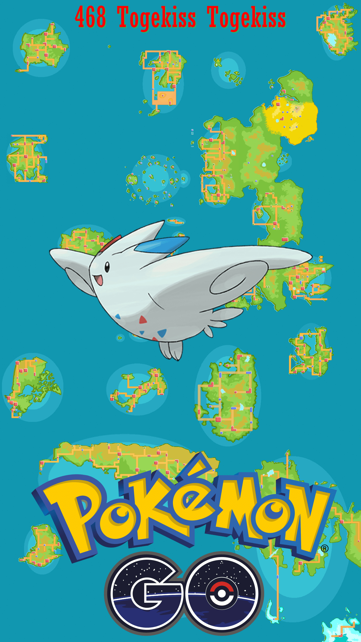 1250x2210 Street Map Togekiss Togekiss, Phone