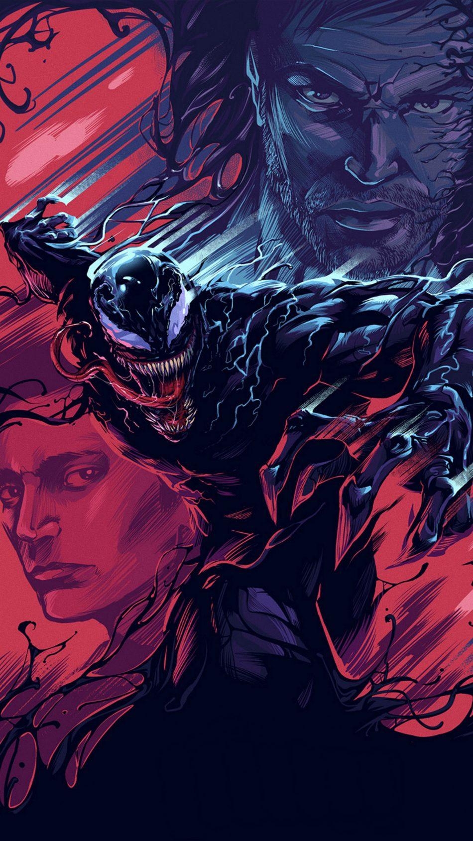 950x1690 Venom Artwork 4K Ultra HD Mobile Wallpaper, Phone