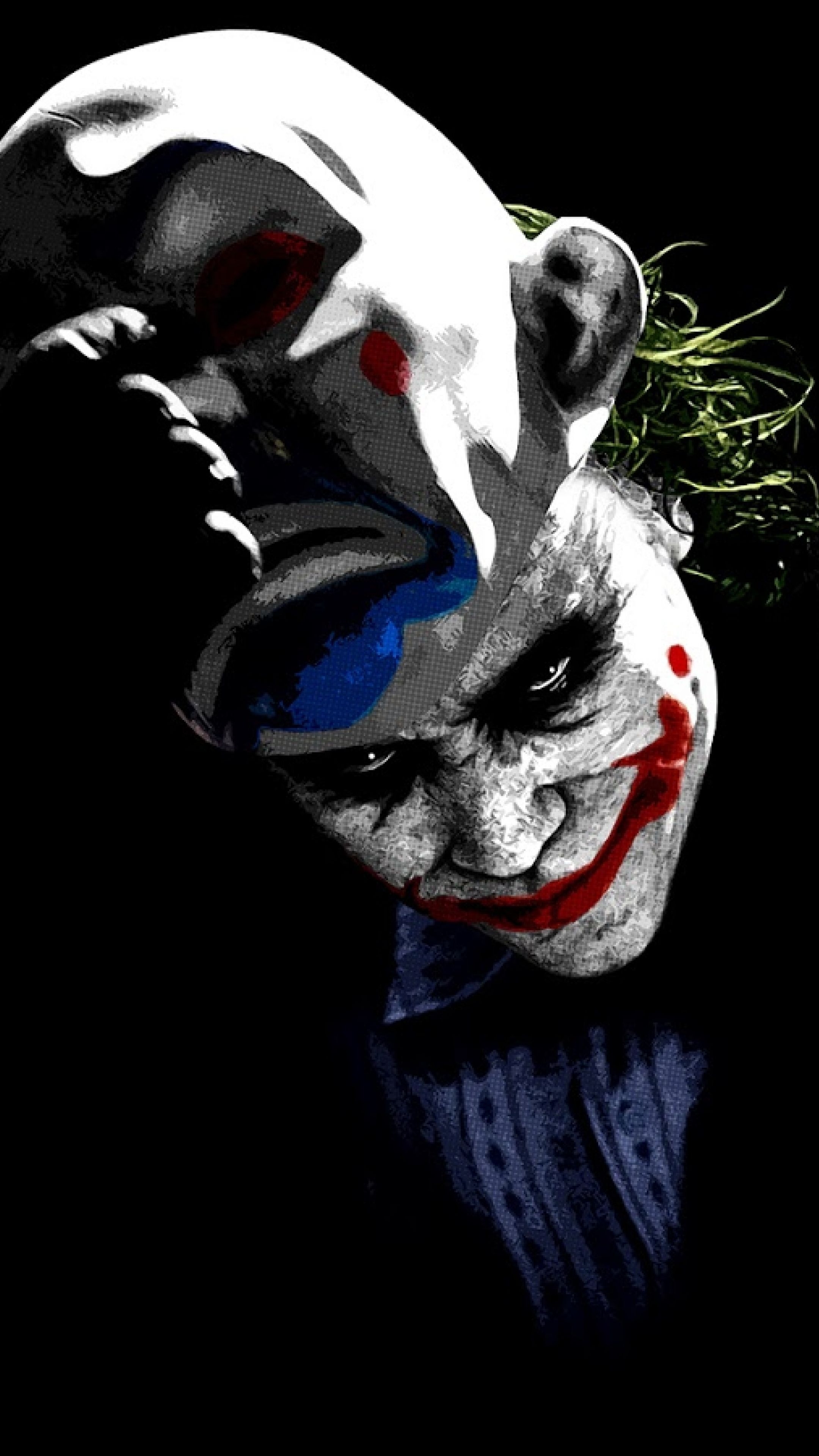 2160x3840 Joker, Mask, Heath Ledger iPhone 6s, 6 HD Wallpaper, Phone