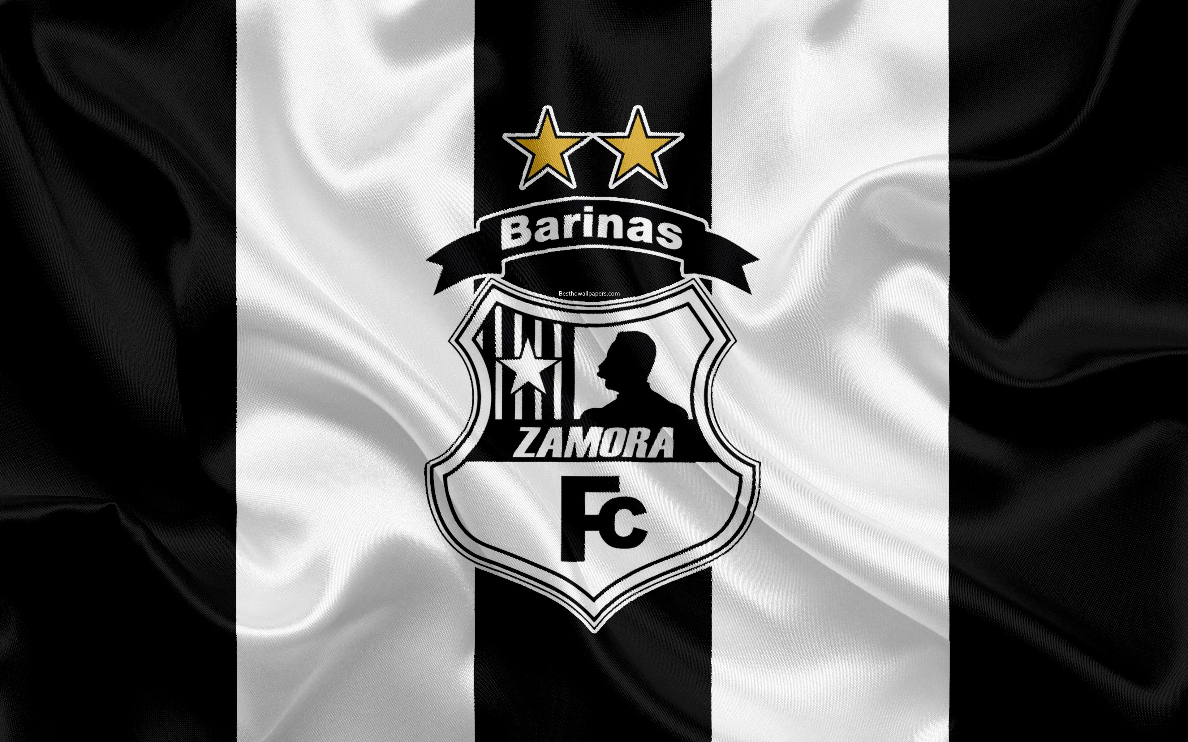 3840x2400 Download wallpaper Zamora FC, 4k, Venezuelan football club, logo, Desktop