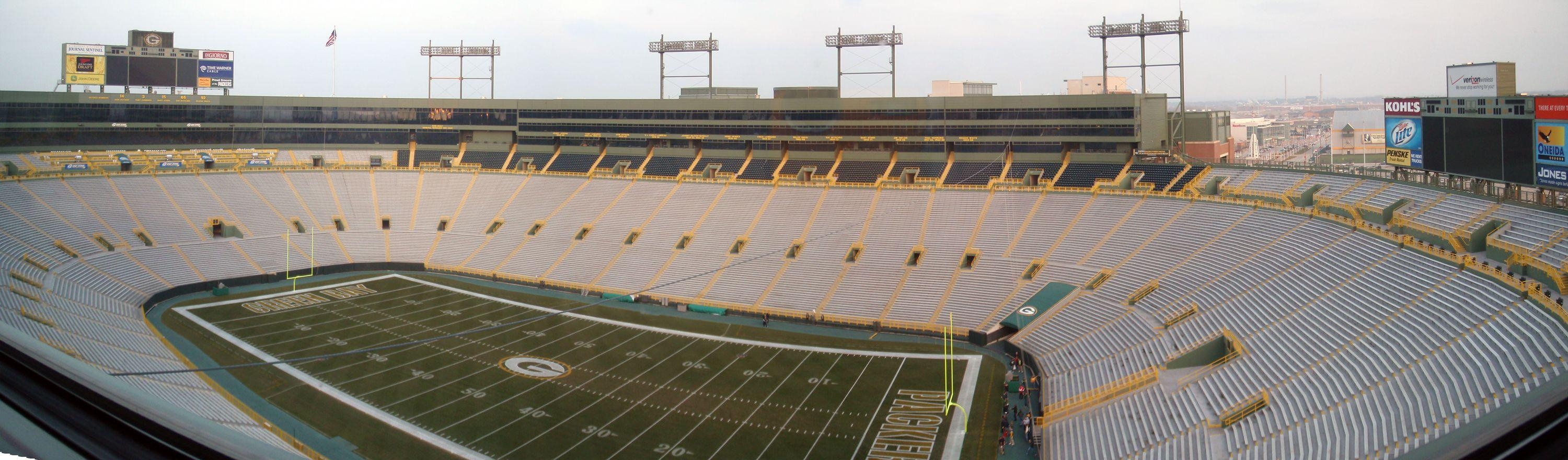 3000x880 Lambeau Field, Dual Screen