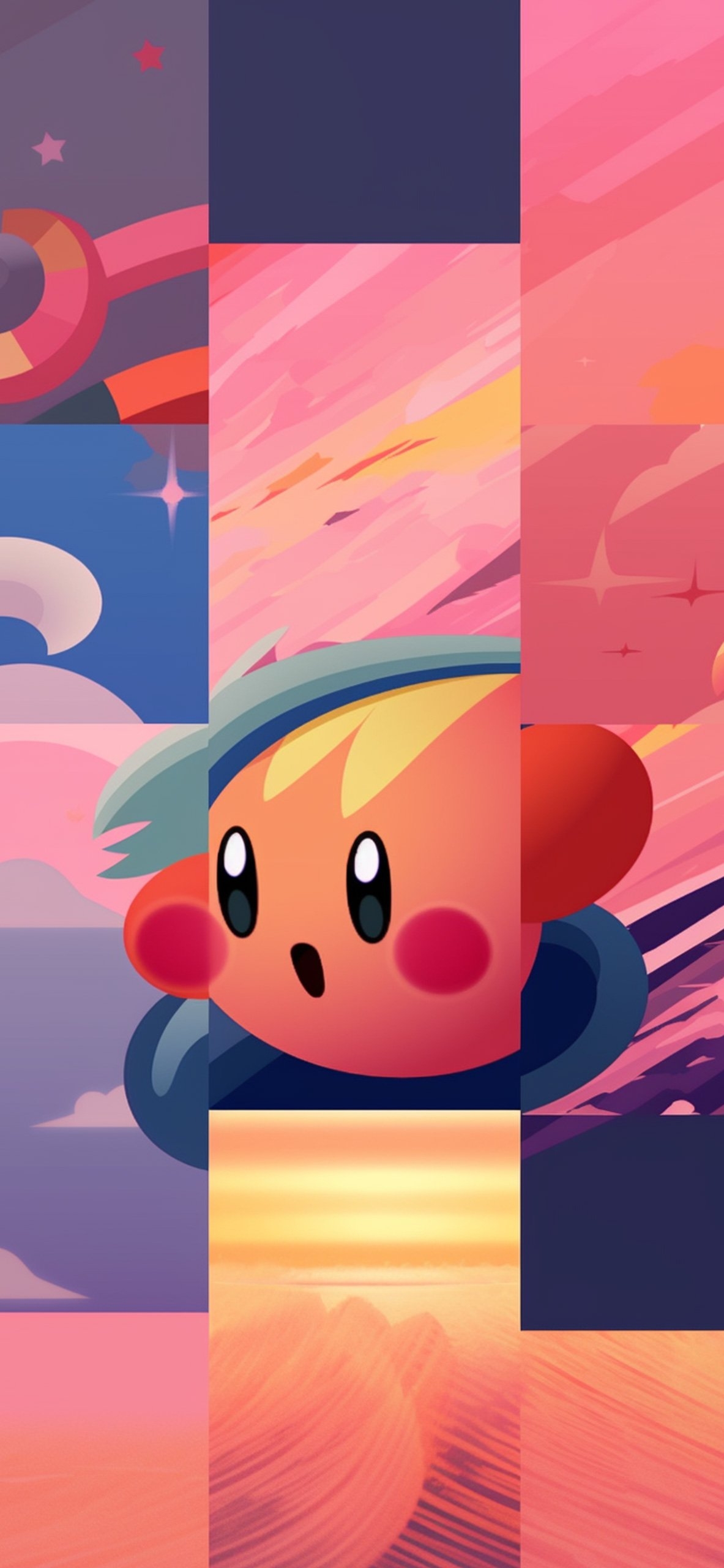 1190x2560 Kirby Abstract Wallpaper Kirby Wallpaper for iPhone 4k, Phone