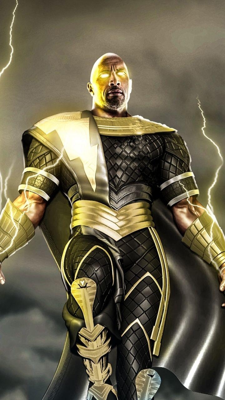 720x1280 Movie, Black Adam, Dwayne Johnson,  wallpaper. Superhero, Phone