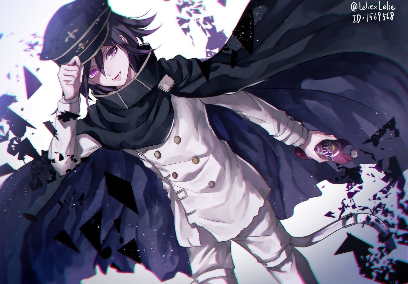 1340x940 Kokichi Background, Desktop