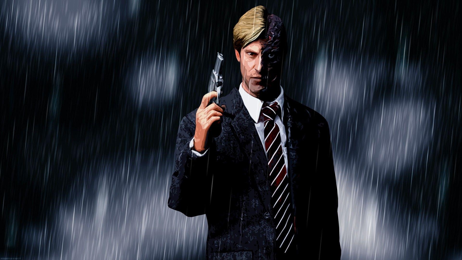 1920x1080 ScreenHeaven: DC Comics Harvey Dent The Dark Knight Two Face, Desktop