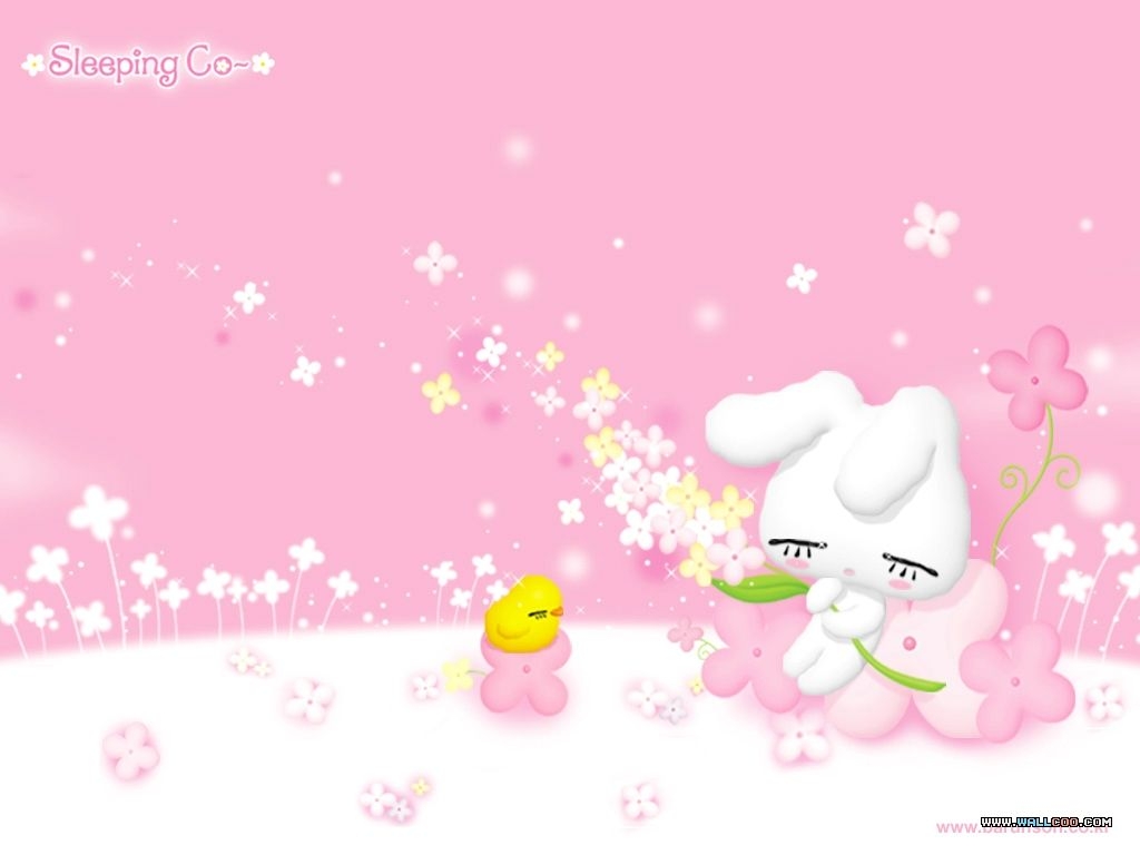 1030x770 Pink Bunny Wallpaper, Desktop