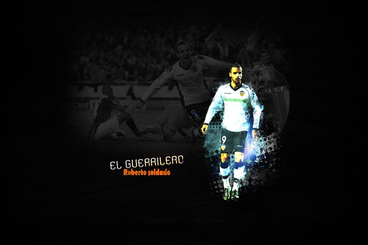 1500x1000 Roberto Soldado. Valencia CF. JD WALLPAPERS • Wallpaper En Tus, Desktop