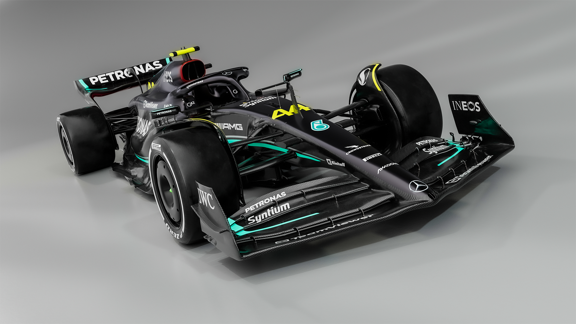 1920x1080 FIRST LOOK: Mercedes go back to black with new W14 for 2023 F1 season. Formula 1®, Desktop