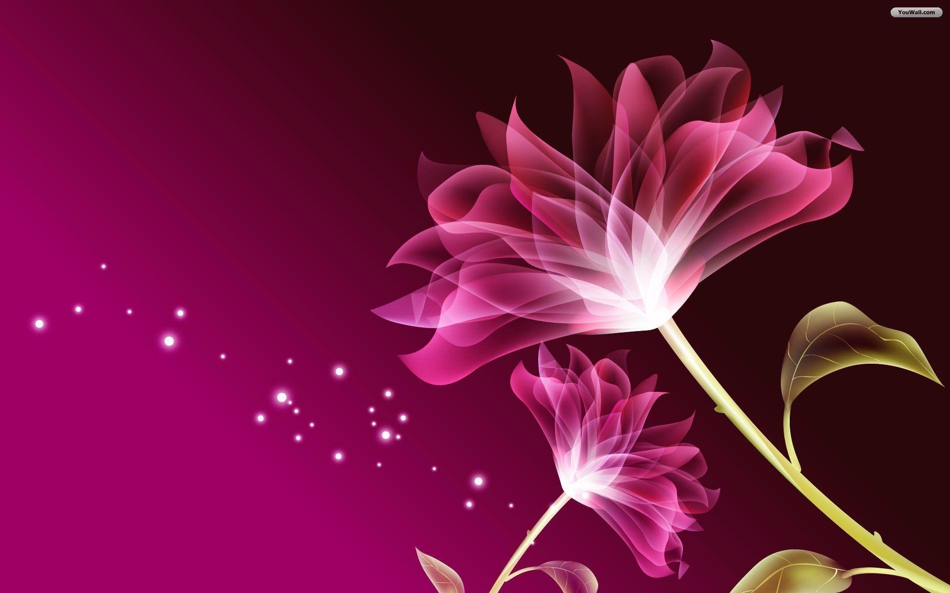 1920x1200 Wallpaper For > Dark Purple Flowers Wallpaper, Desktop