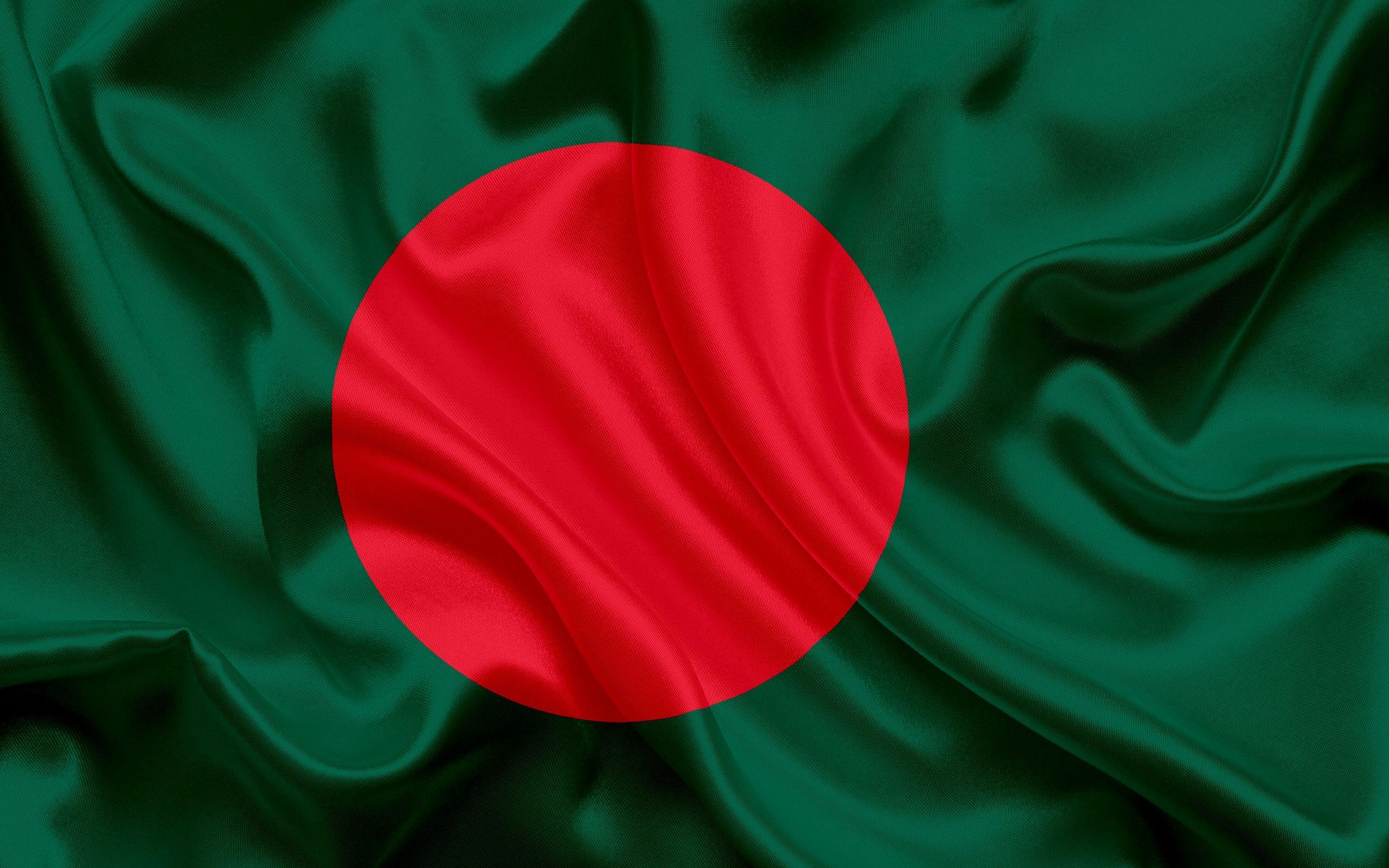 2560x1600 Download wallpaper Bangladeshi flag, Bangladesh, national symbols, Desktop