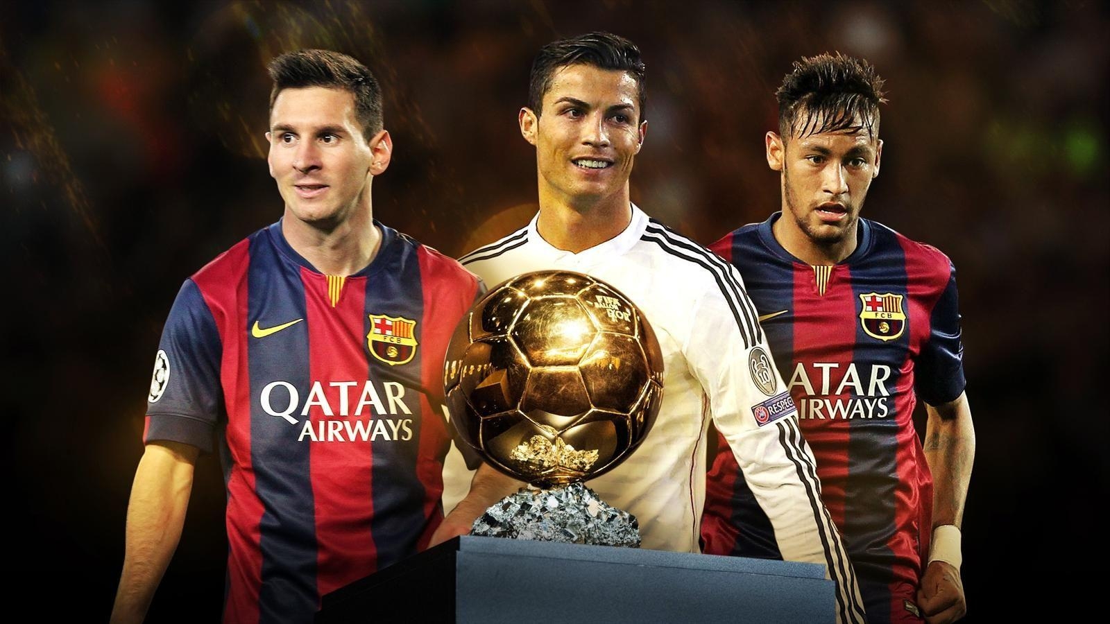 1600x900 Messi Neymar Ronaldo Wallpaper, Desktop