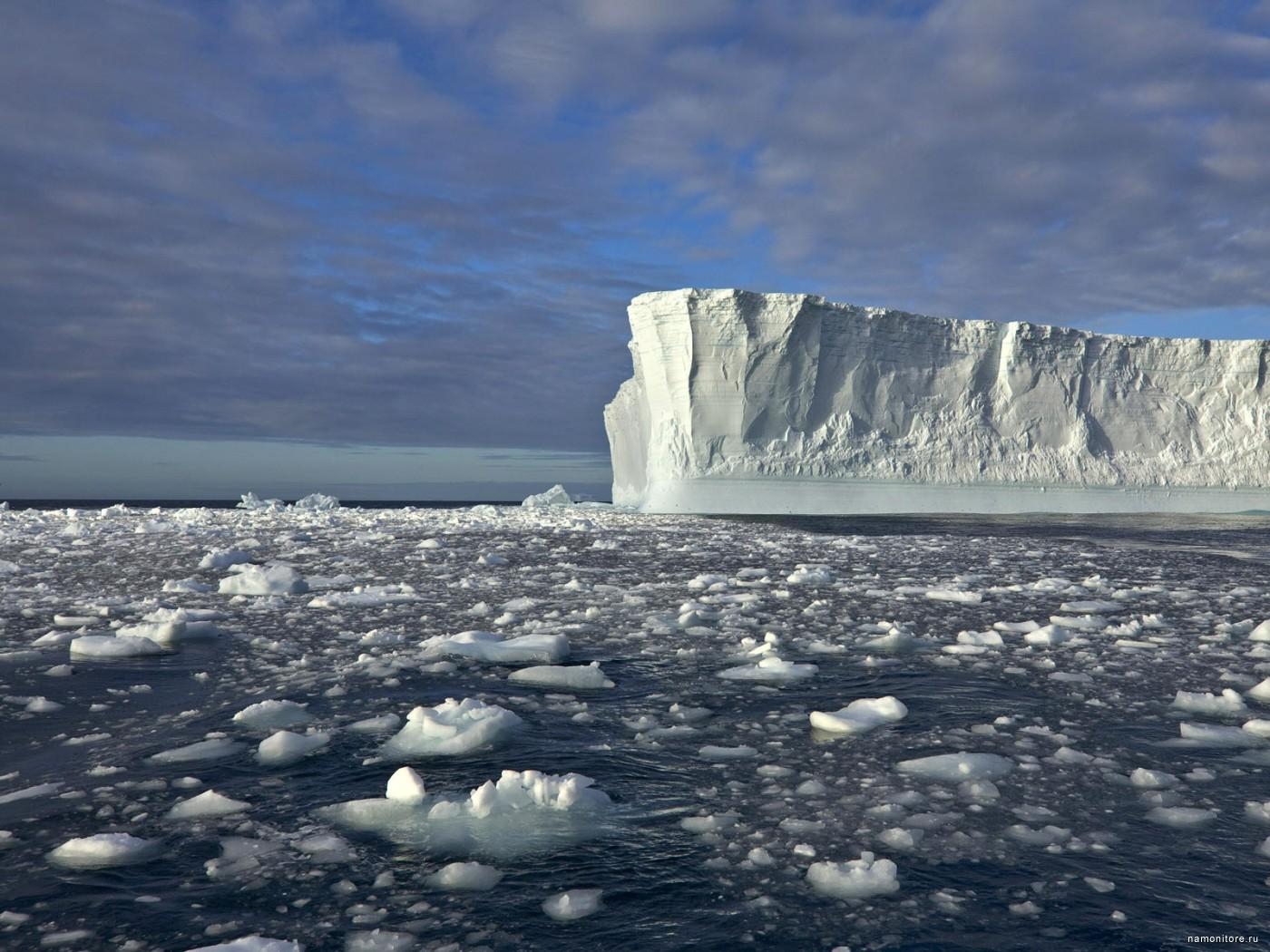 1400x1050 South Georgia, icebergs, iceberg, landscapes, lilac, nature, sea, Desktop