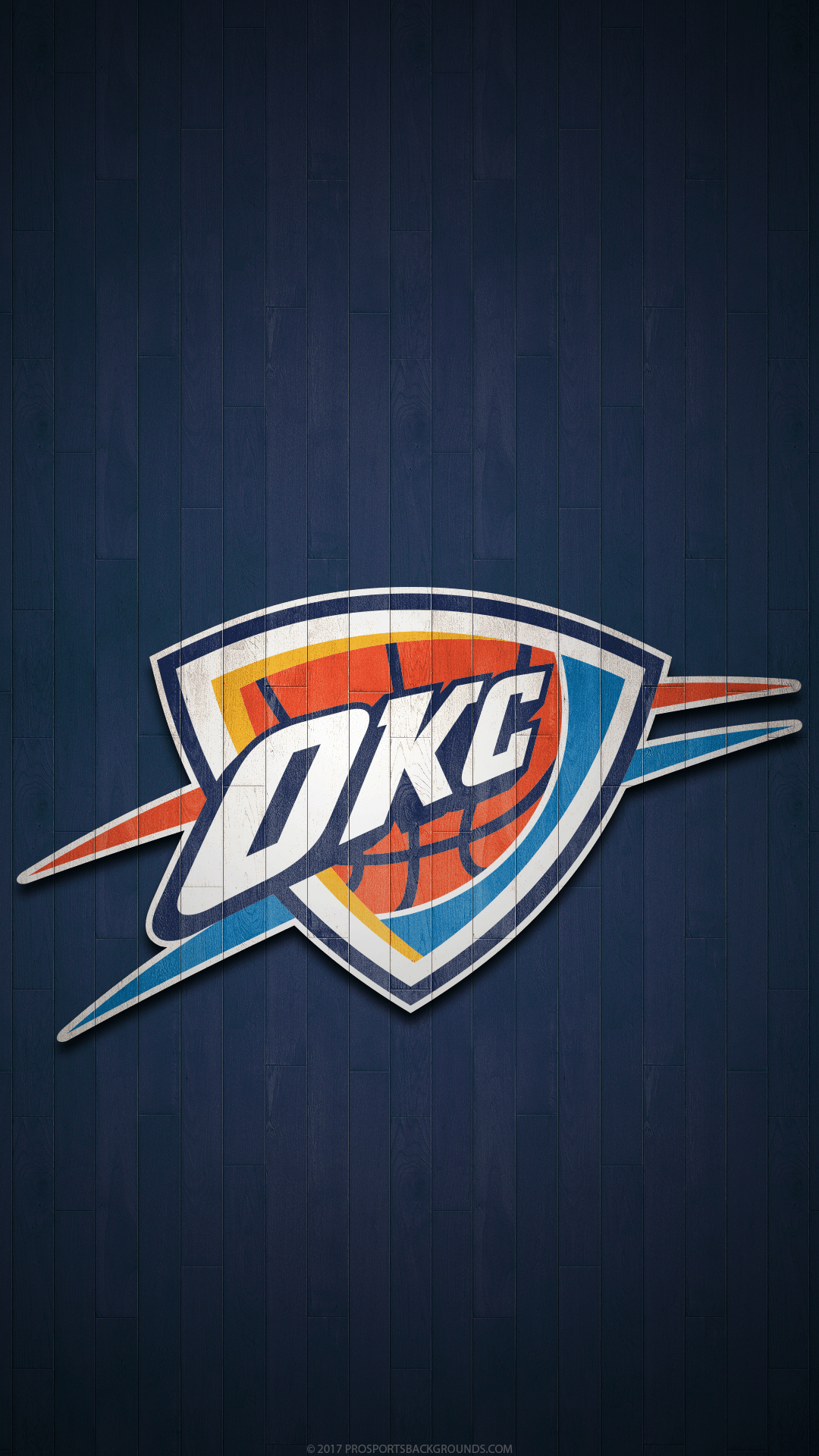 1080x1920 Oklahoma Thunder iPhone Wallpaper Free Oklahoma Thunder iPhone Background, Phone