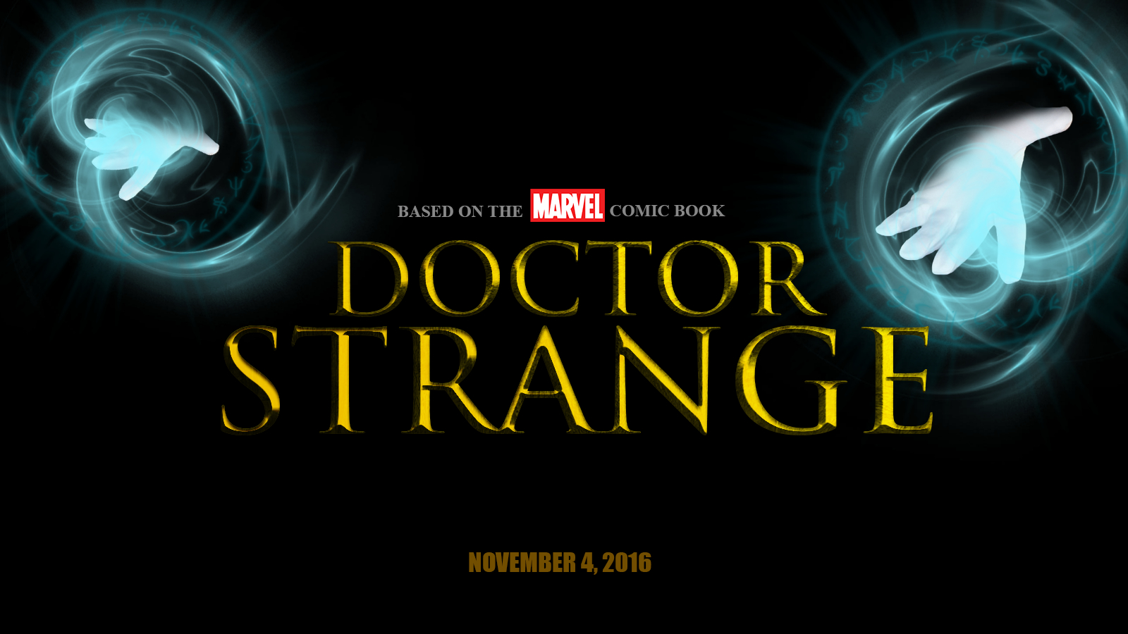 1600x900 Doctor Strange Logo Wallpaper Free Doctor Strange Logo Background, Desktop