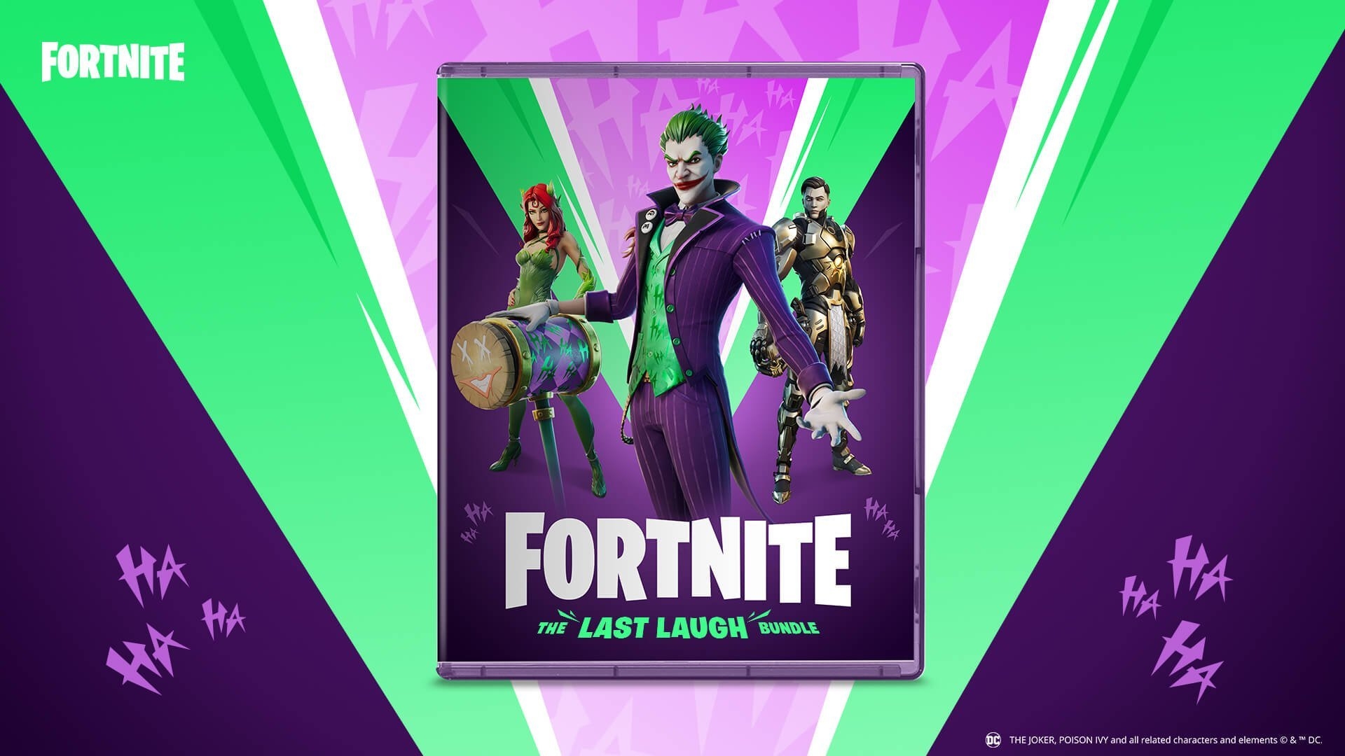 1920x1080 The Joker Fortnite wallpaper, Desktop