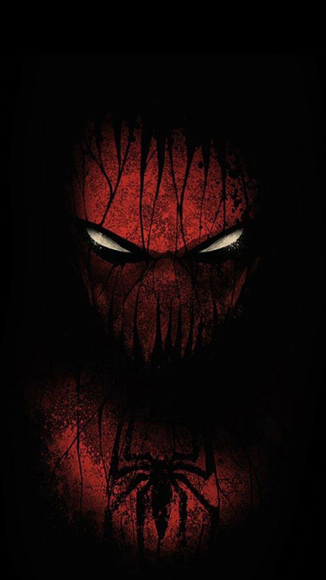 1080x1920 Awesome amoled Spidey wallpaper, Phone