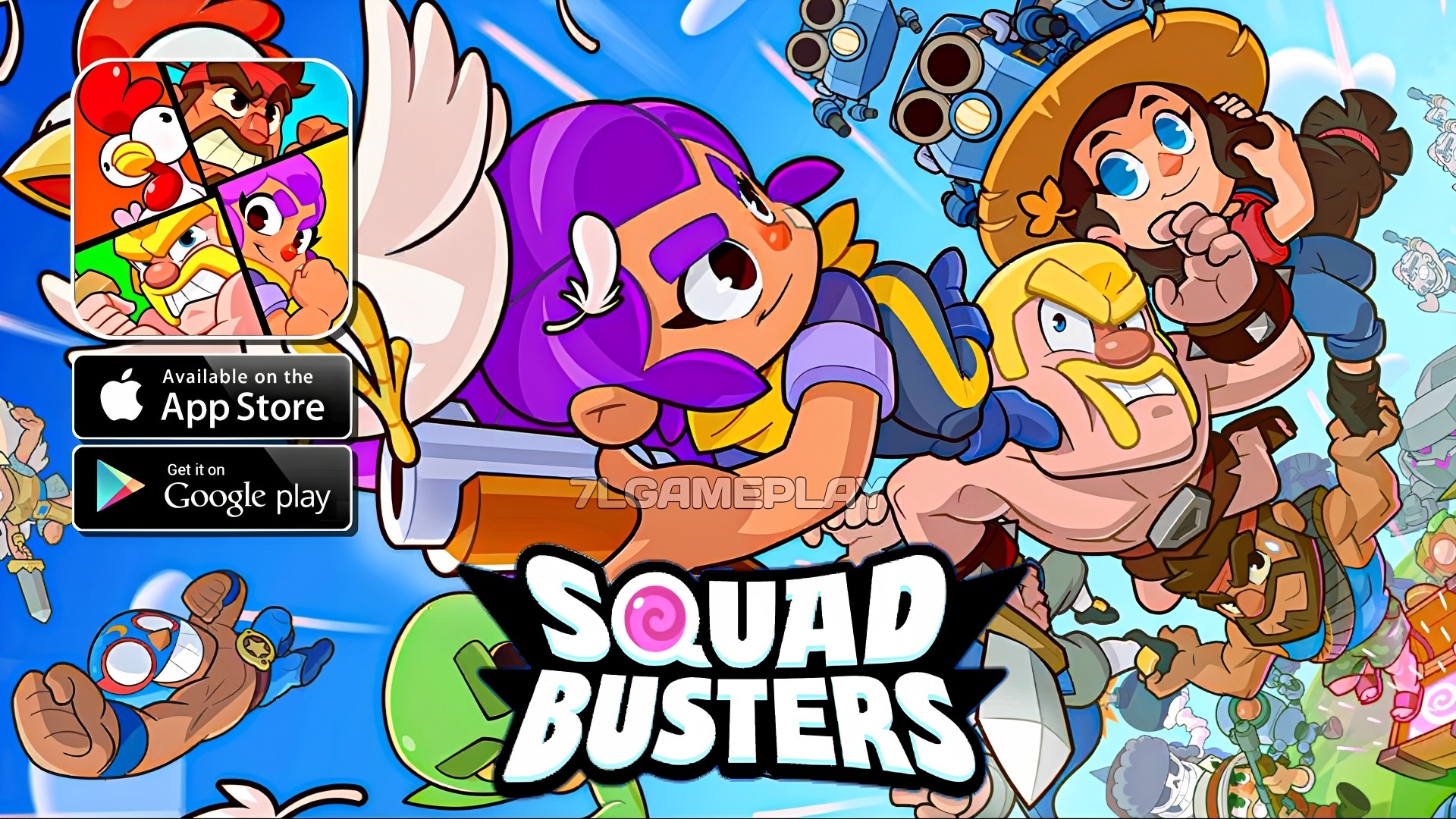 1920x1080 Squad Busters, Desktop