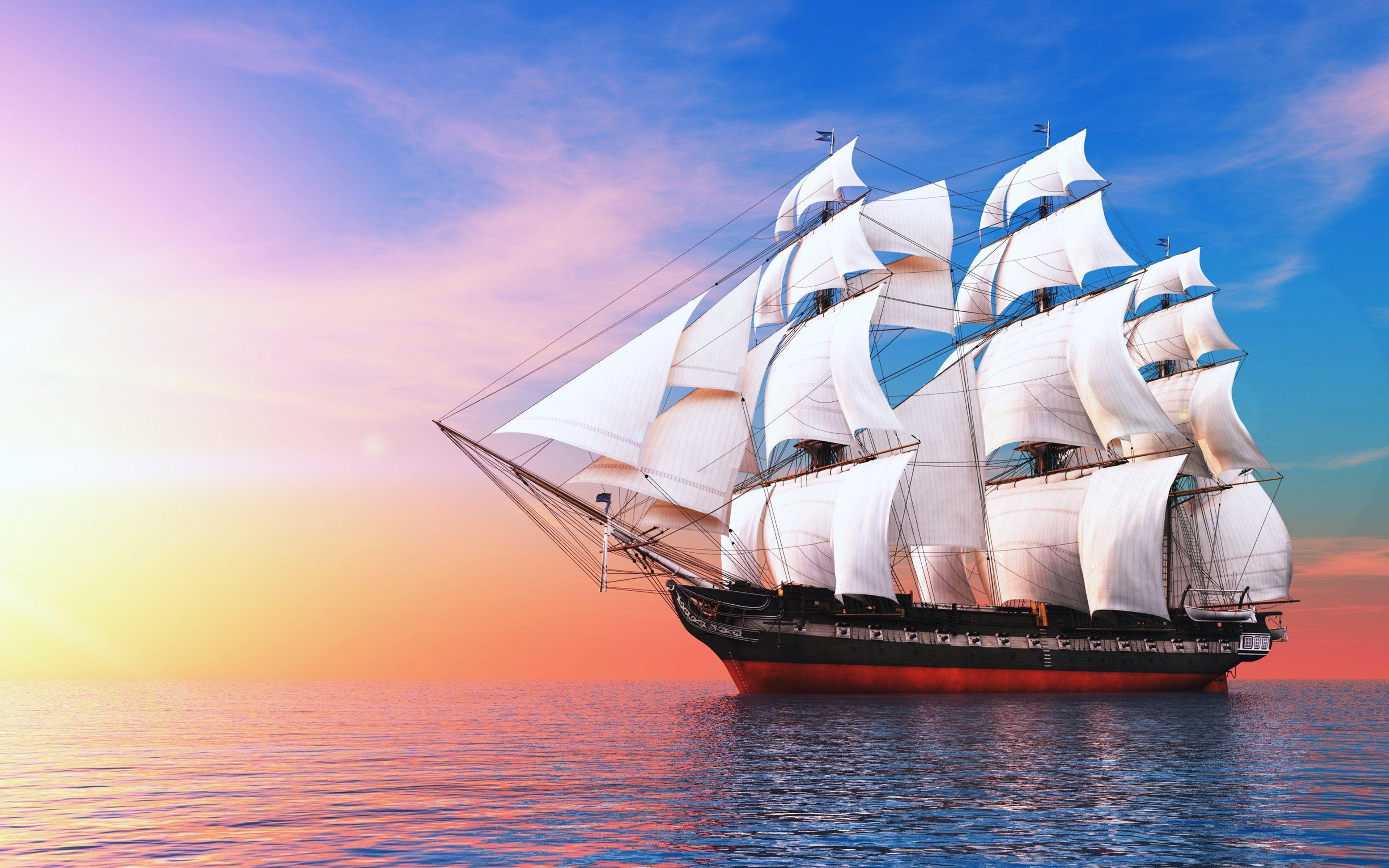 3840x2400 Old Ship Wallpaper Wide, Desktop