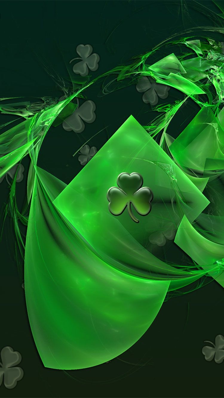 750x1340 St. Patty's Day iPhone Background, Phone