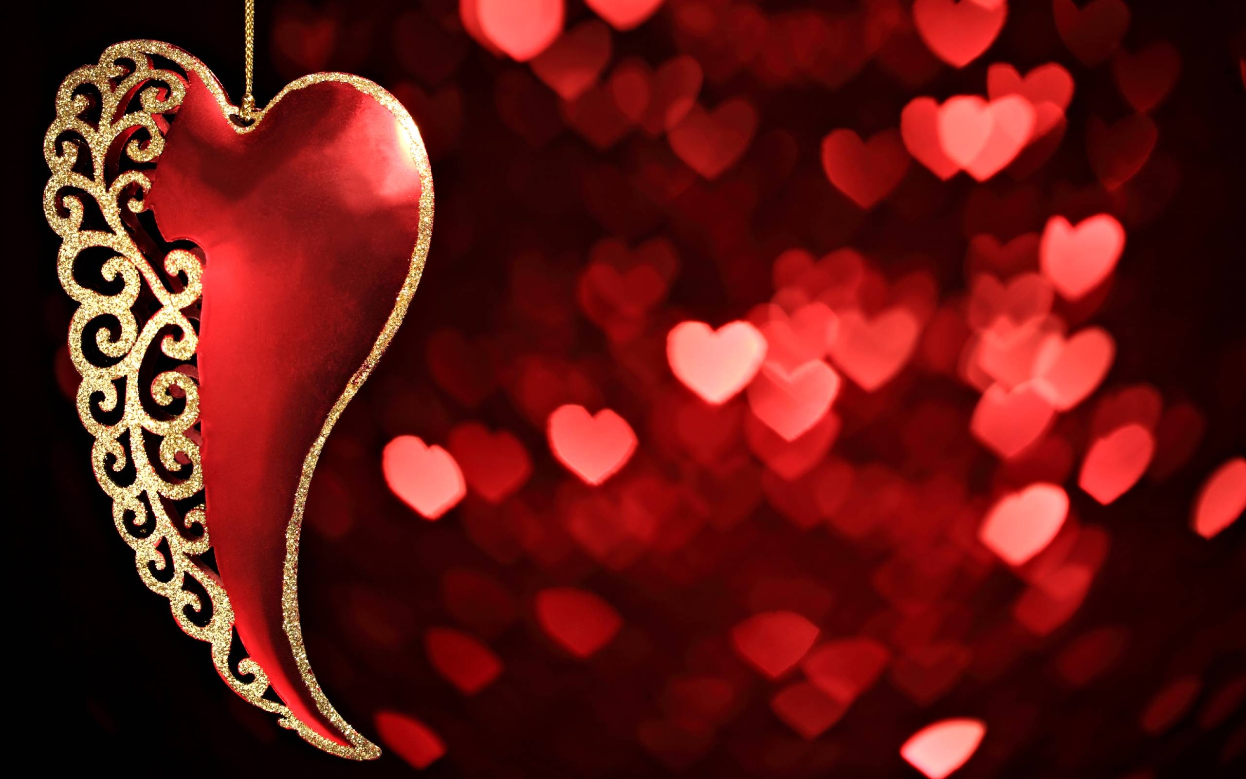 2560x1600 Valentine Hearts All Over HD wallpaper « HD Wallpaper, Desktop