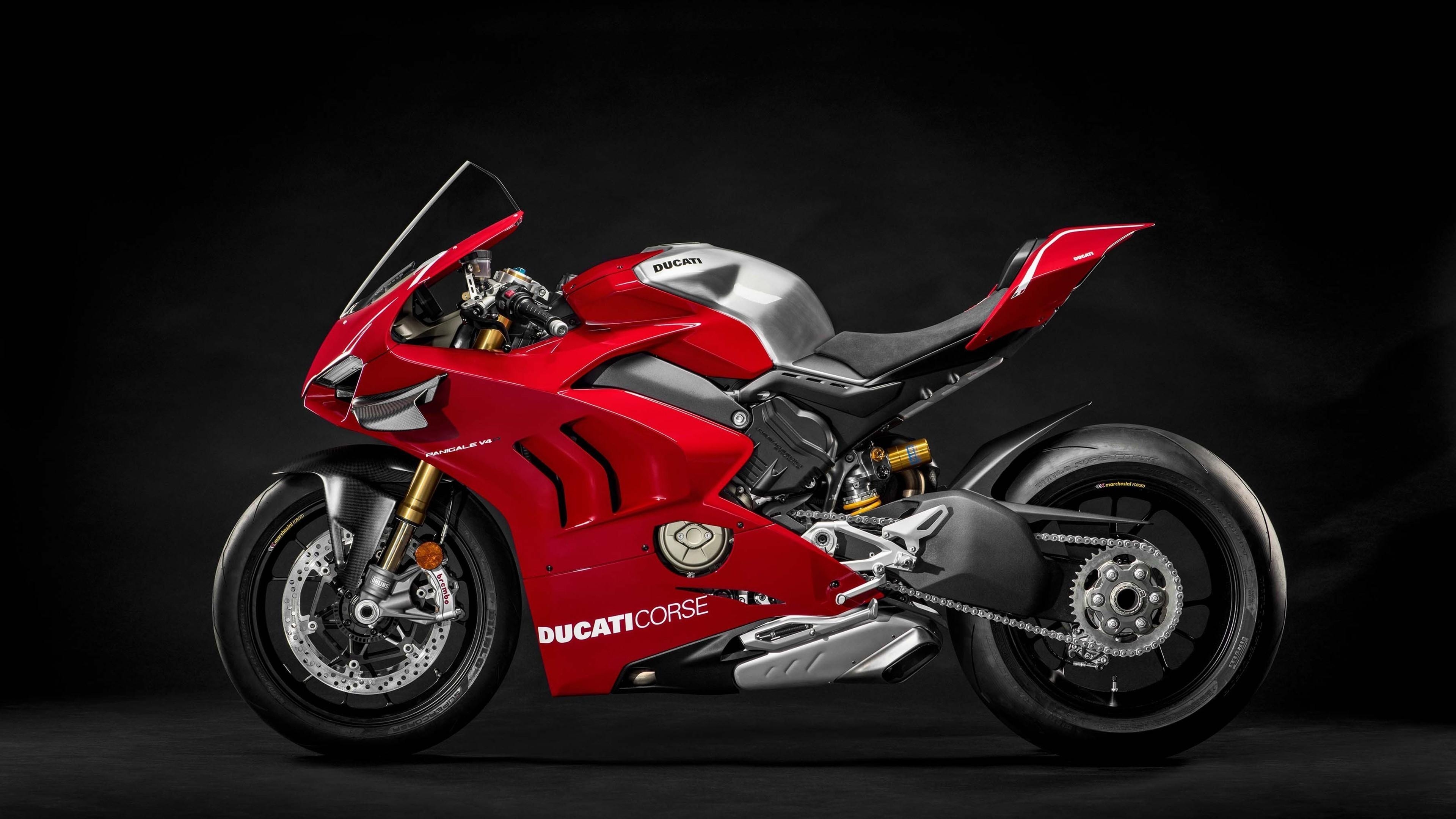 3840x2160 Ducati Panigale V4 R Motorcycle, Desktop