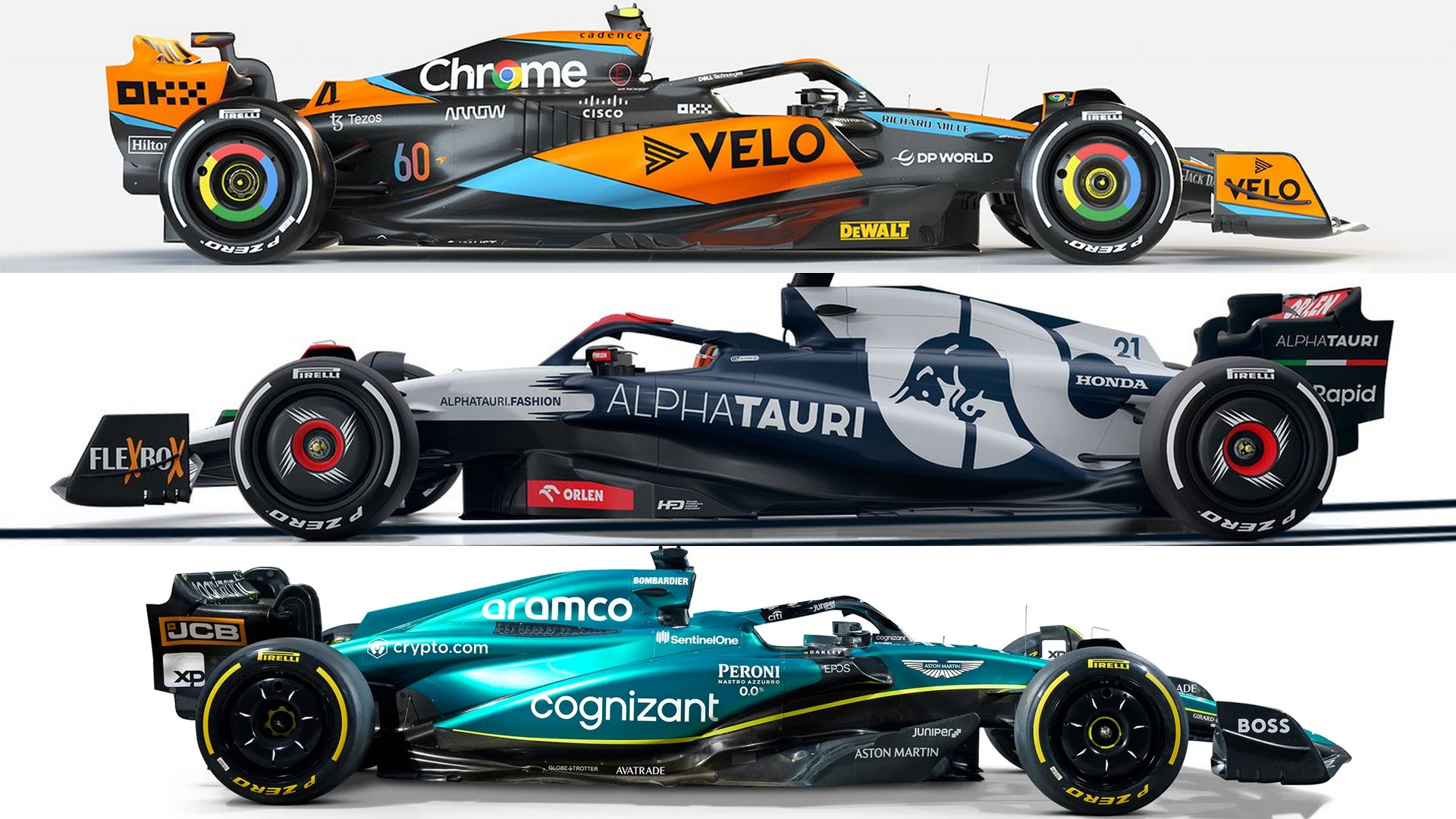 1920x1080 F1 Roundup: Aston Martin, McLaren, And AlphaTauri Unveil Their 2023 Cars, Desktop