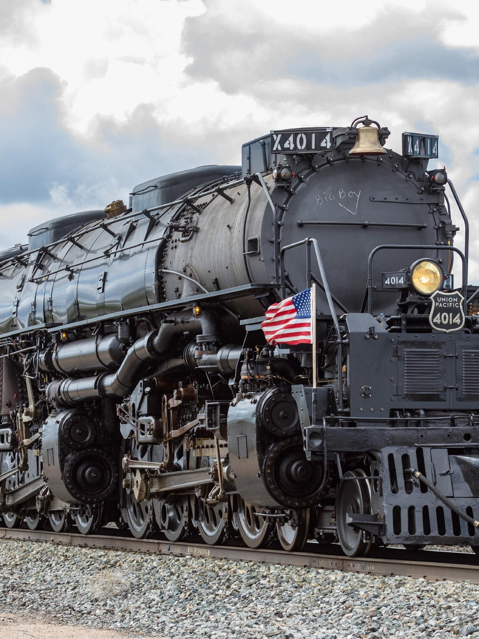 960x1280 Union Pacific's historic Big Boy No. 14 steam locomotive making stops in Arkansas, Phone