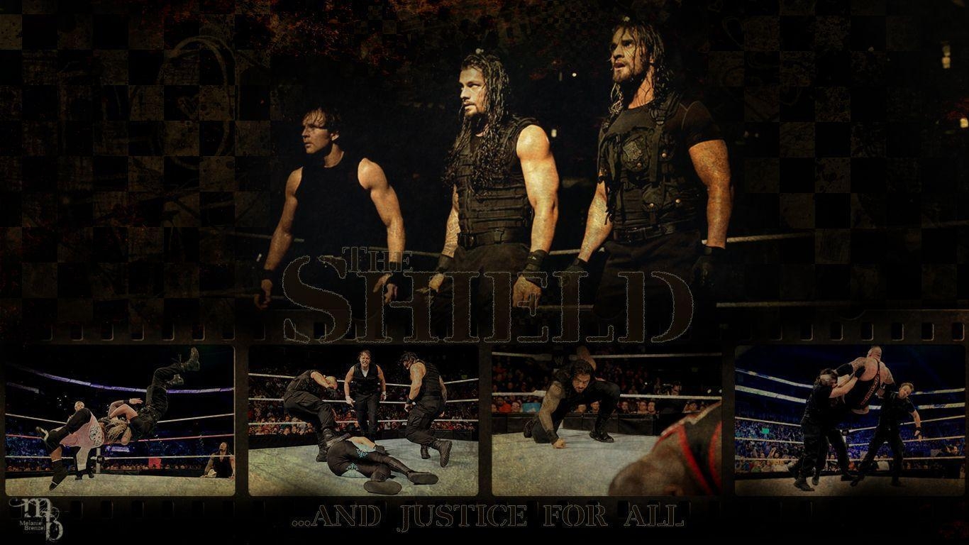 1370x770 WWE The Shield wallpaper, Desktop