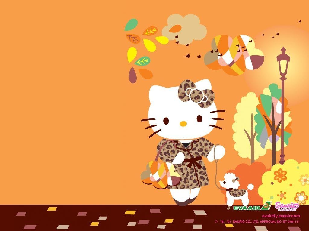 1030x770 hello kitty thanksgiving wallpaper, Desktop