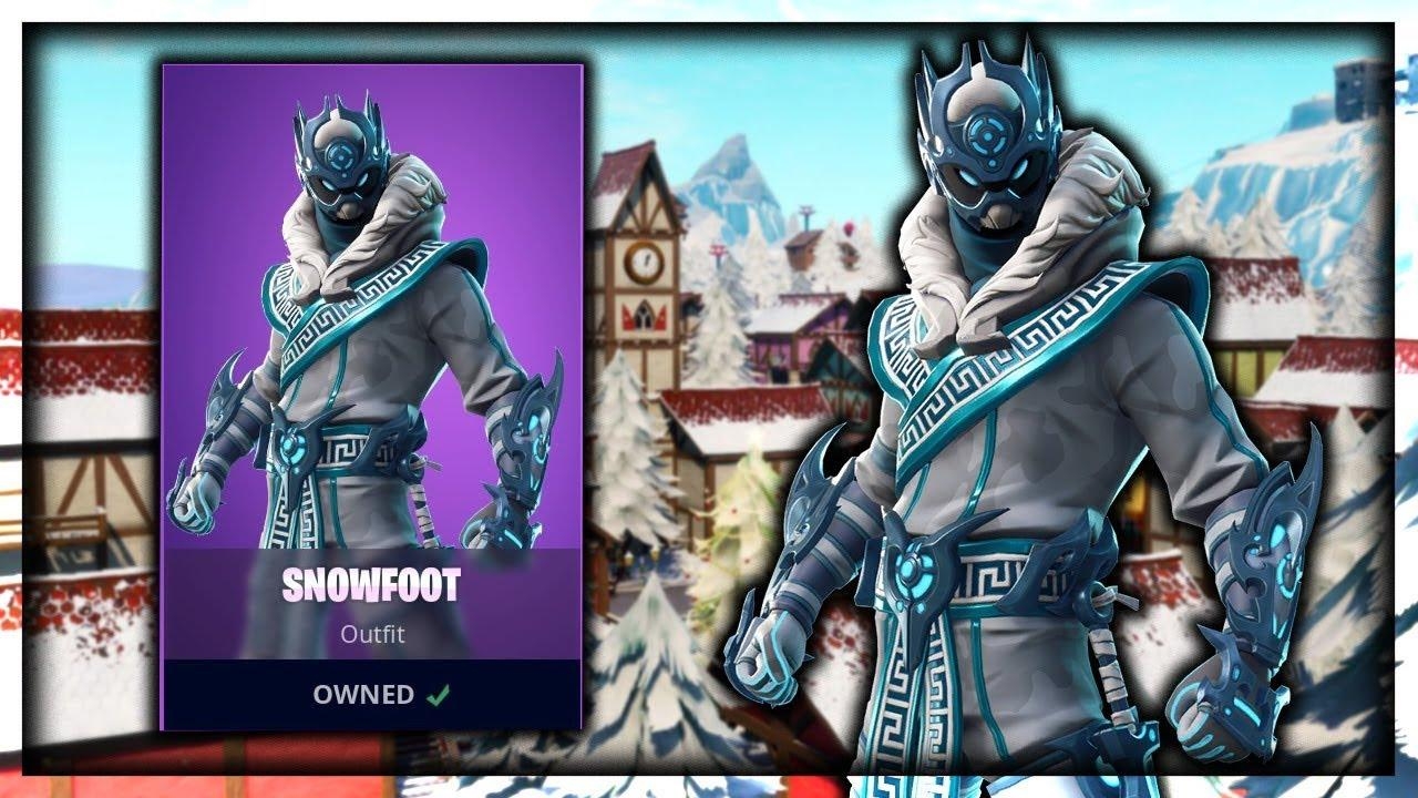 1280x720 Snowfoot Fortnite wallpaper, Desktop