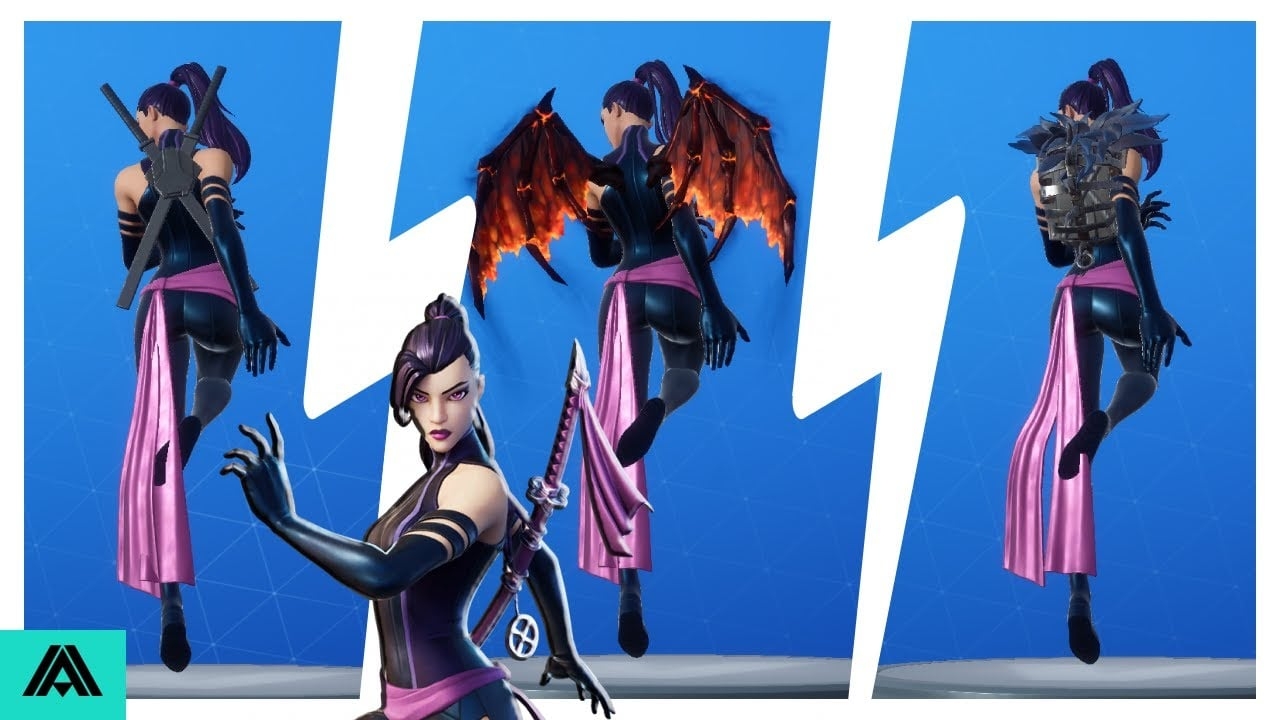 1280x720 Psylocke Fortnite wallpaper, Desktop