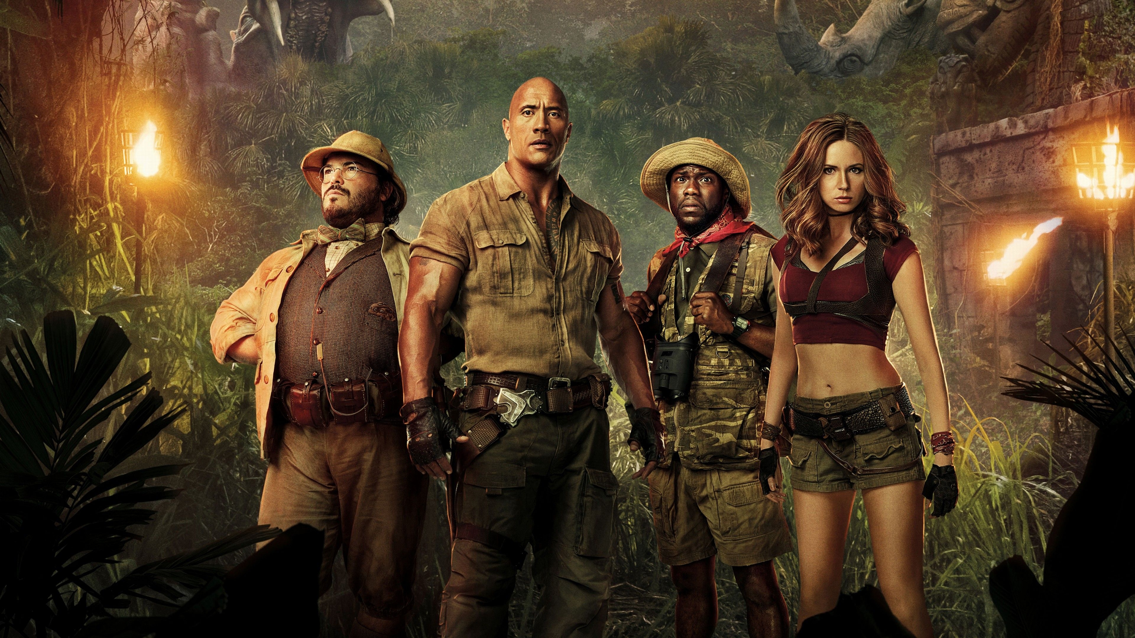 3840x2160 Jumanji Welcome To The Jungle Wallpaper Download in HD 4K Size, Desktop