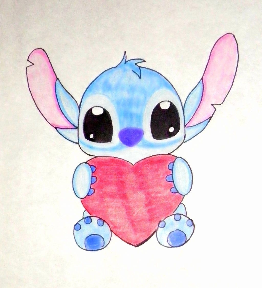 1030x1130 Lilo And Stitch Cute Drawing, Phone