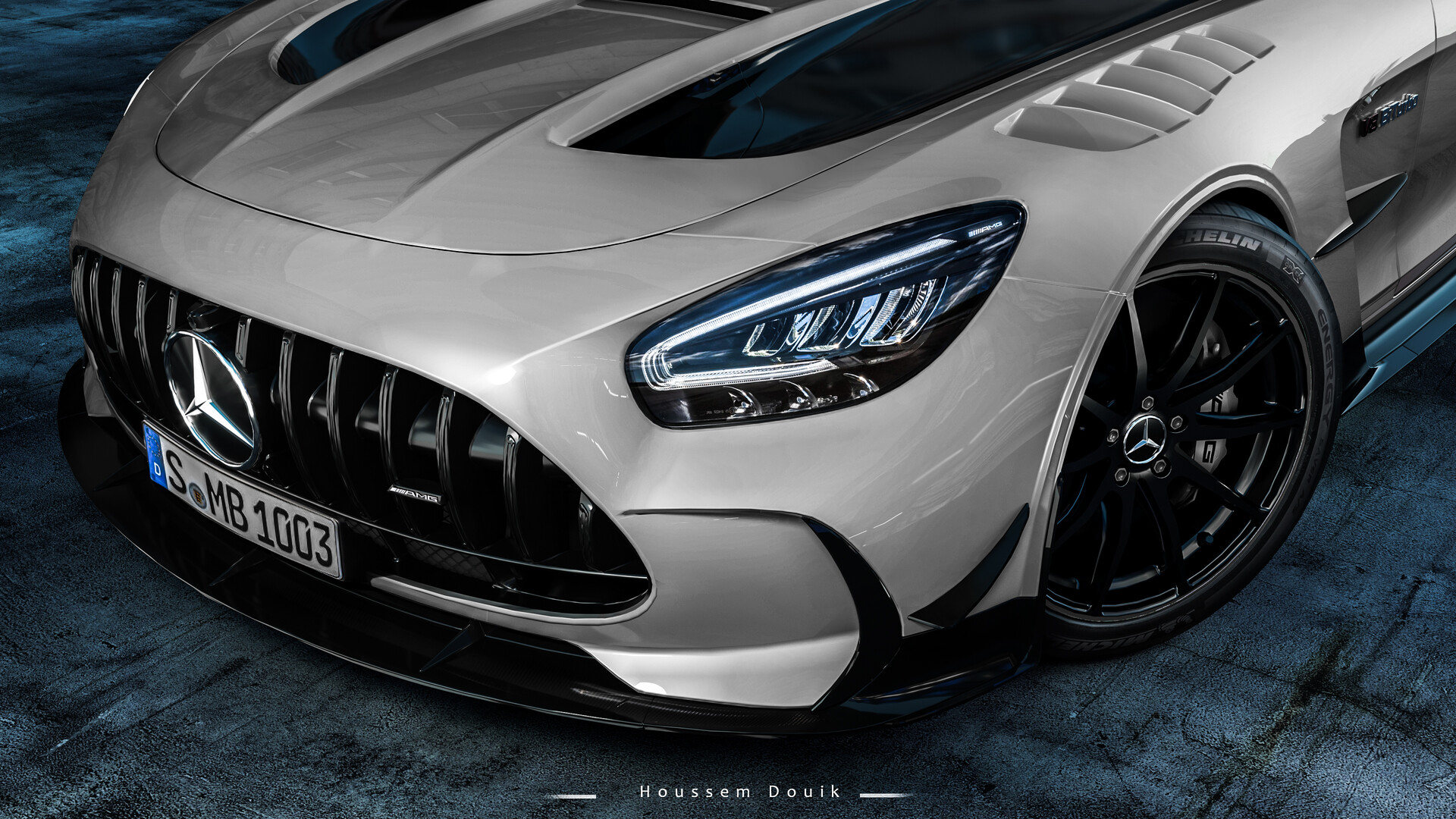 1920x1080 Mercedes AMG GT Black Series, Desktop