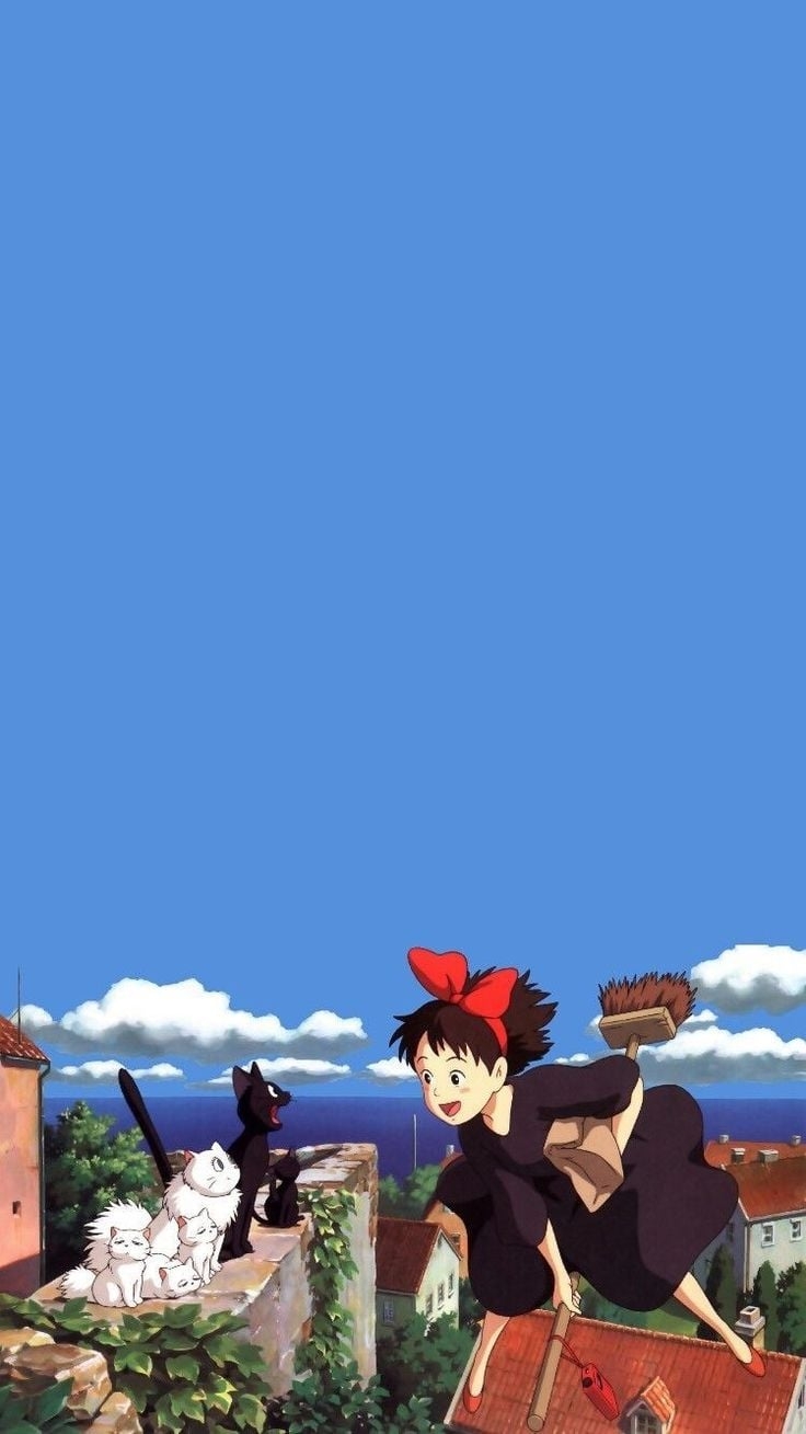 740x1310 Kiki's Delivery Service iPhone Wallpaper Free Kiki's Delivery Service iPhone Background, Phone