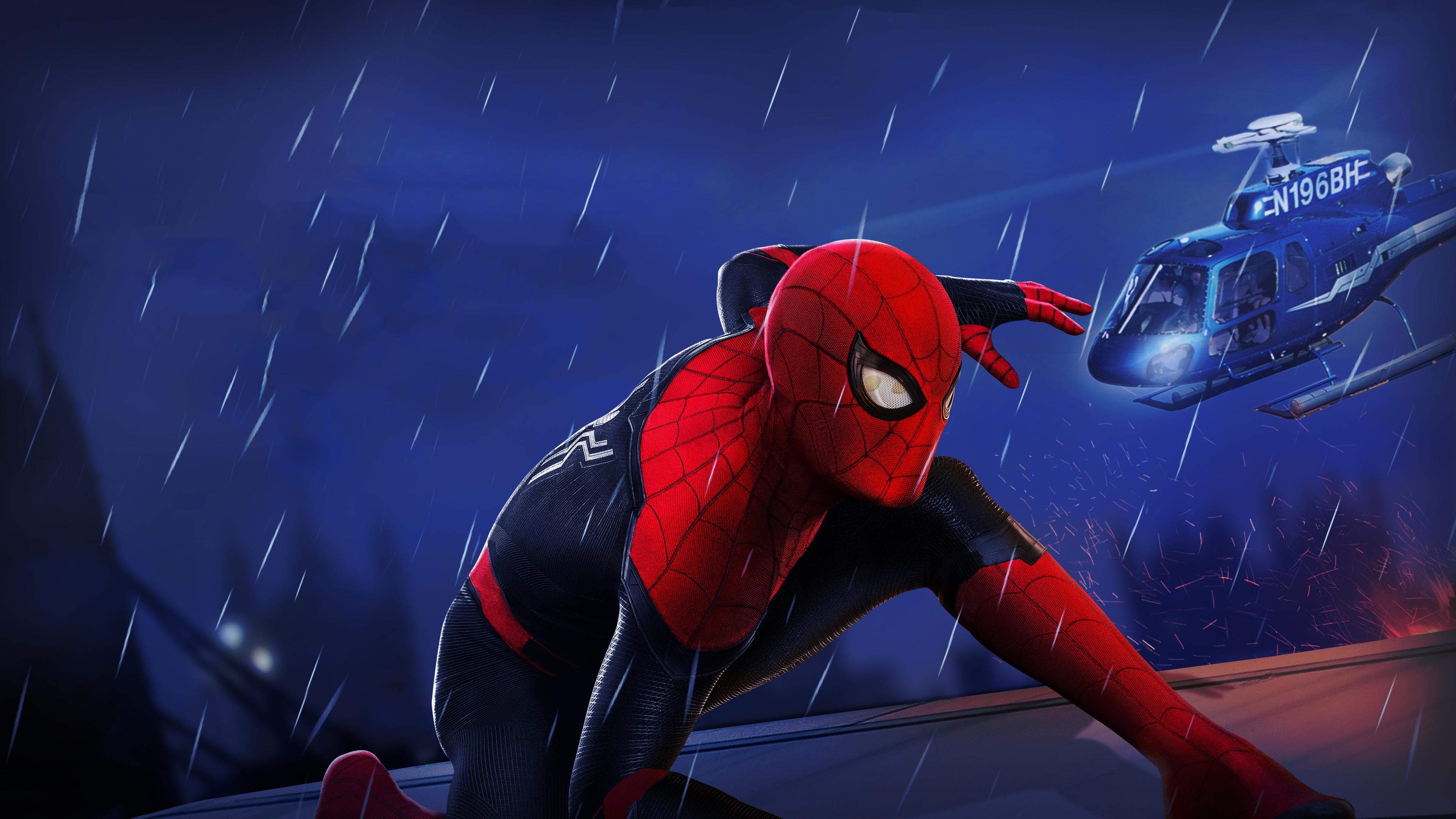 3840x2160 Wallpaper 4k Spiderman Far From Home Movie 4k 2019 movies wallpaper, Desktop