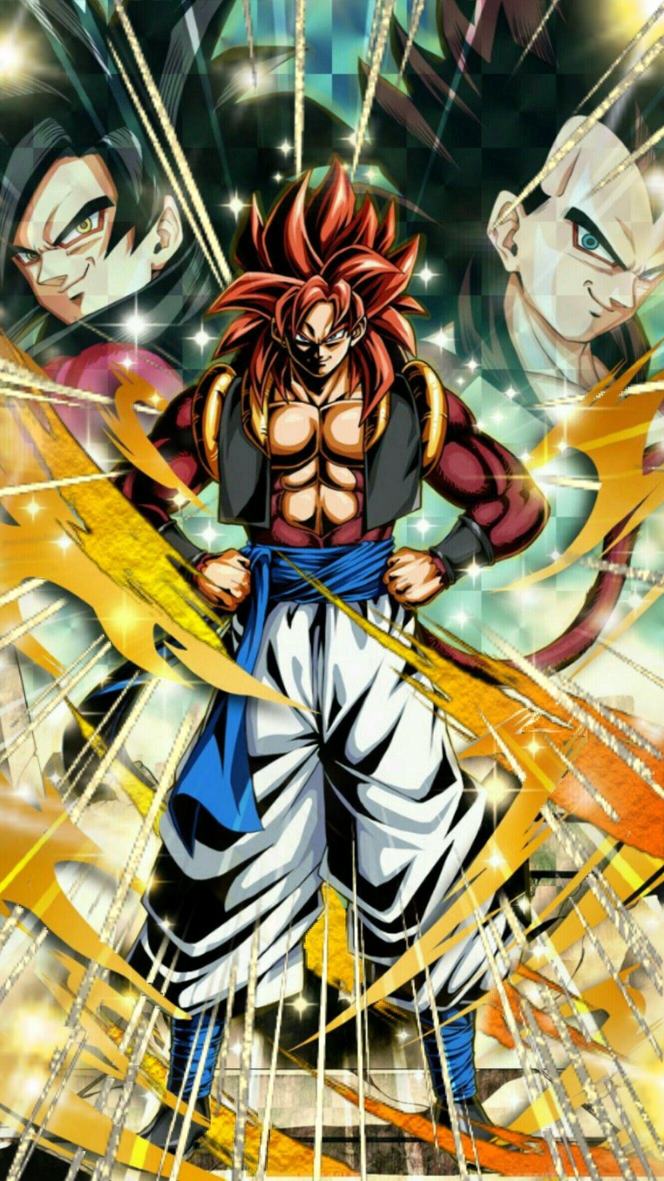 1330x2370 Gogeta Ss4 Wallpaper, Phone