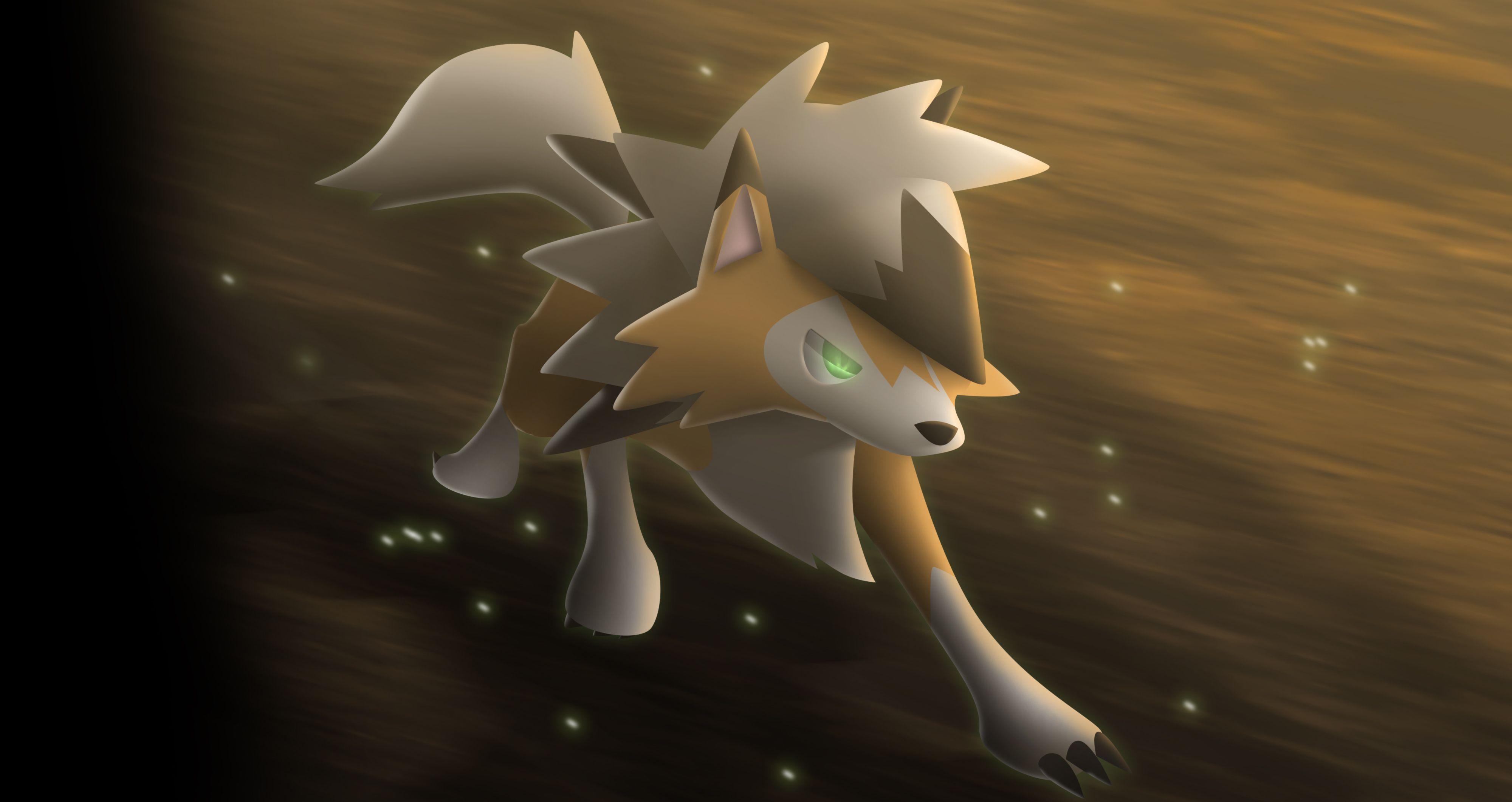 4000x2130 Lycanroc Dusk Form Full HD Wallpaper and Backgroundx2122, Desktop