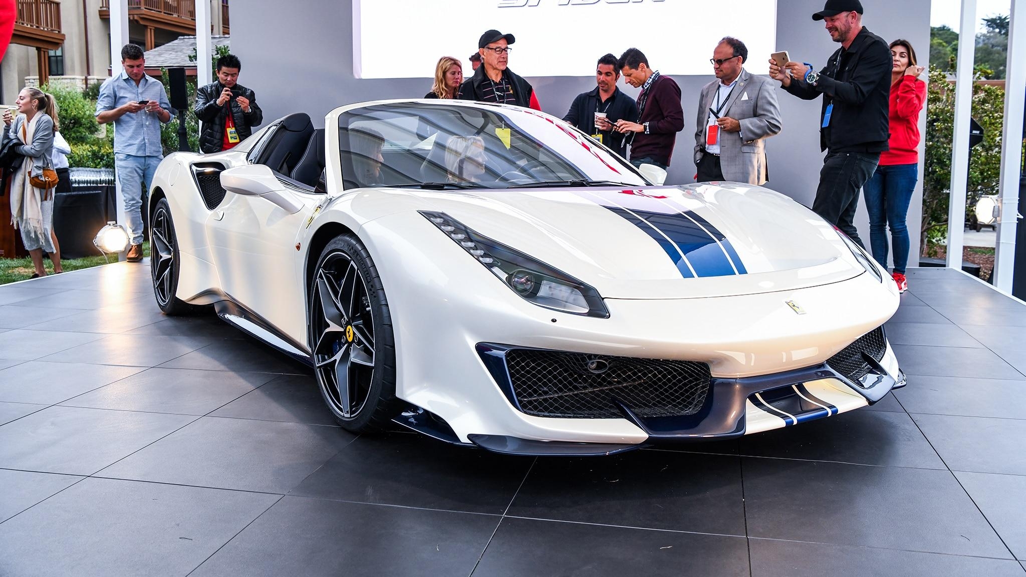 2050x1160 Ferrari 488 Pista Spider First Look: 710 HP Prancing Horse, Desktop