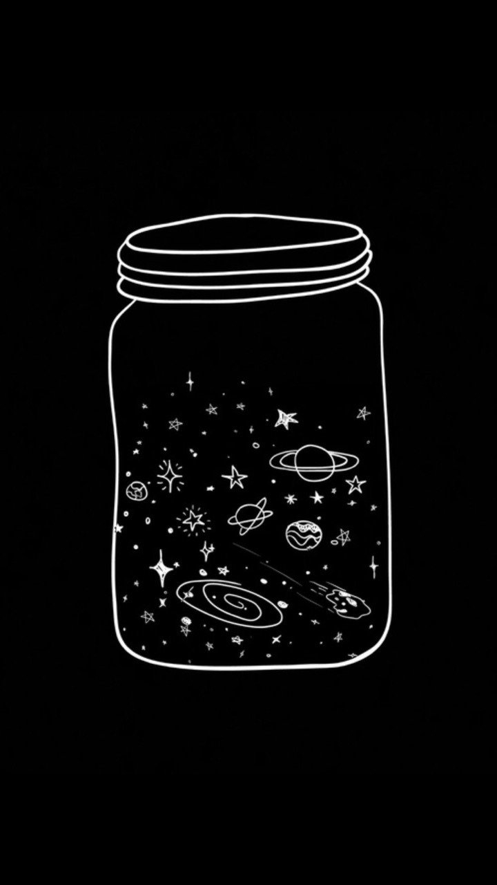 720x1280 Galaxy in a jar phone background. #foundonweheartit #iphonebackground #phonebackground #iphonewallpaper wallpaper, Pretty wallpaper, Aesthetic wallpaper, Phone