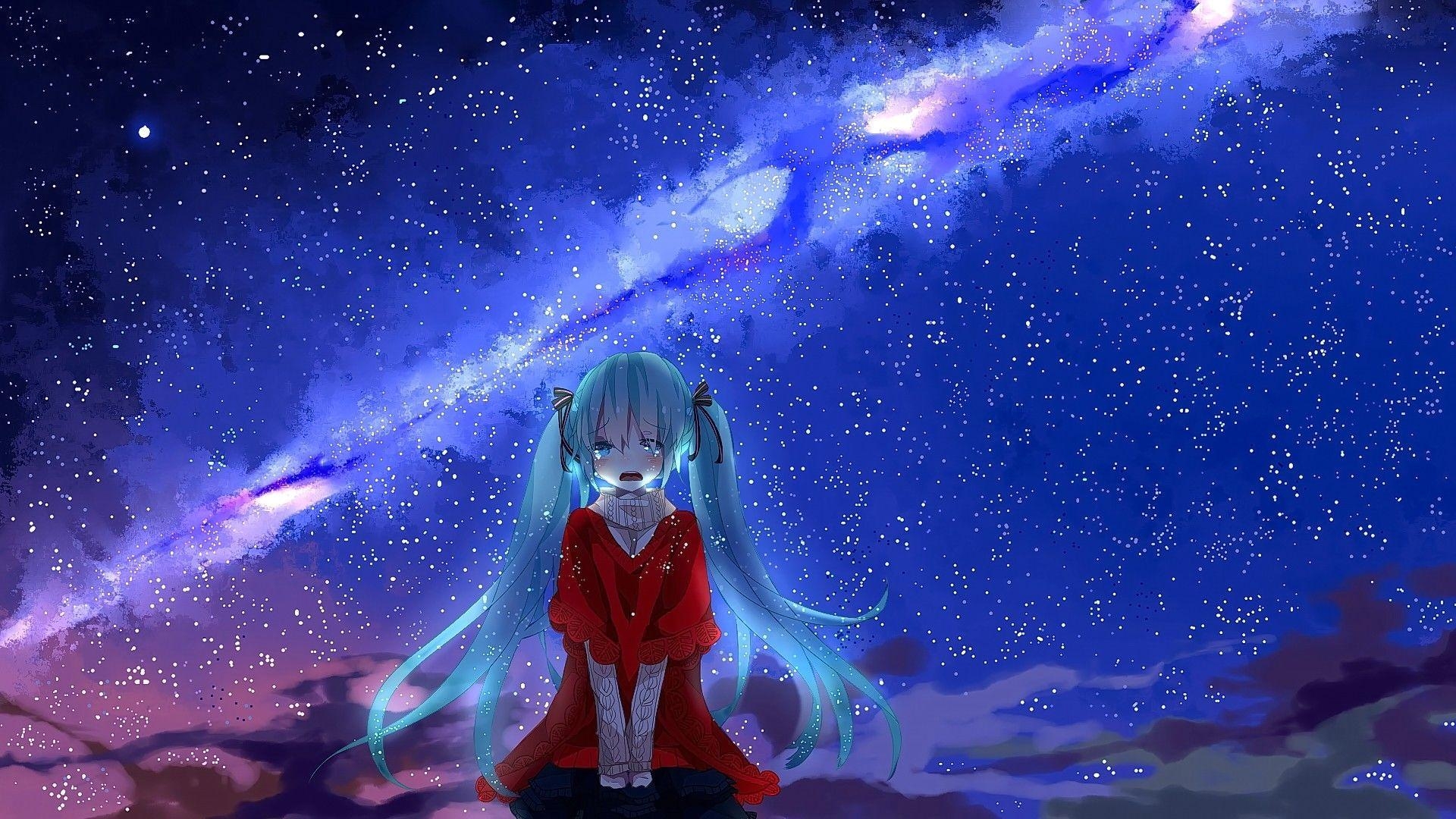 1920x1080 Sad Anime Girls Wallpaper HD Image, Desktop