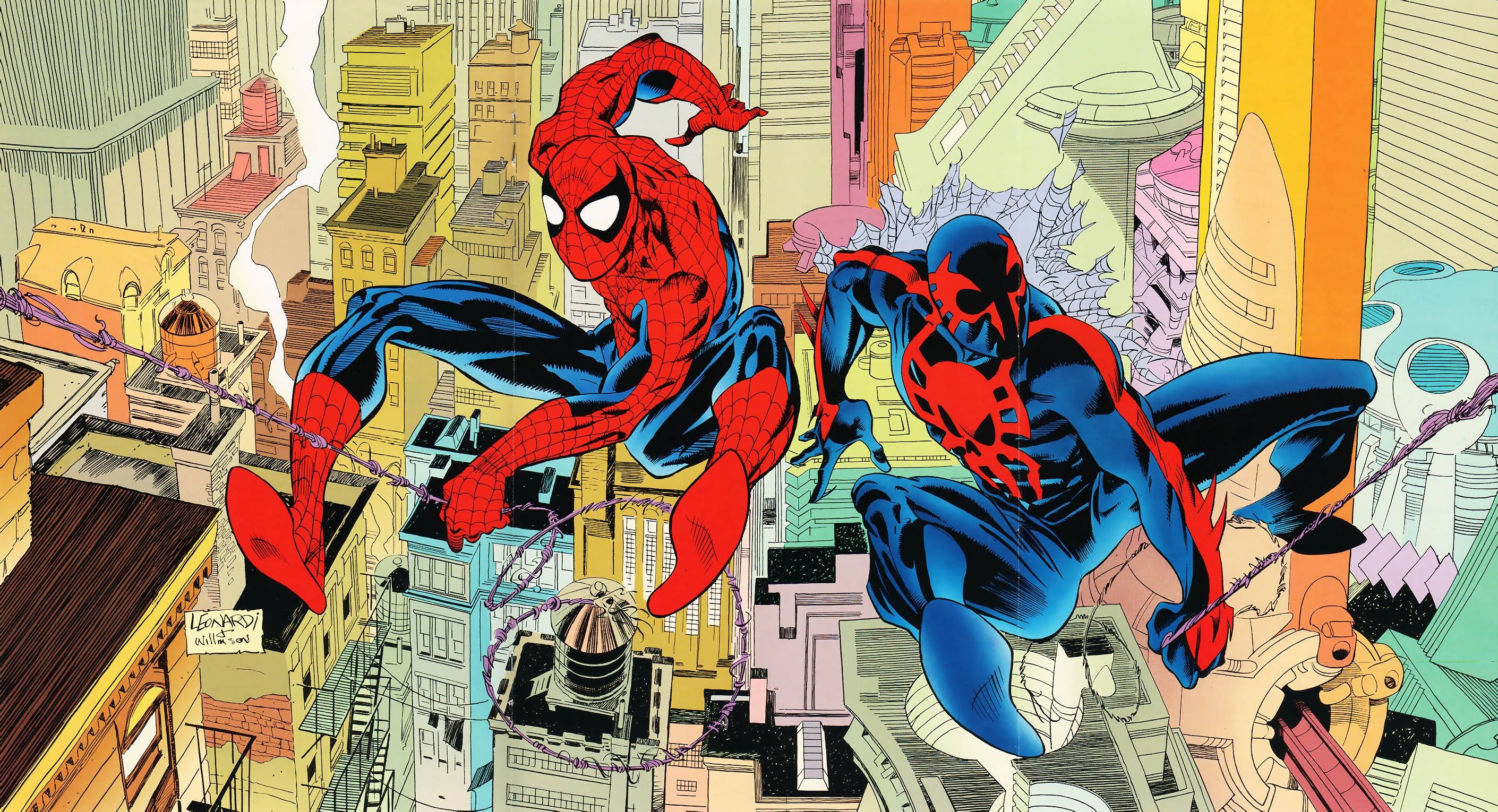 2830x1530 Spider Man And Spider Man. Zoom Comics Comic, Desktop