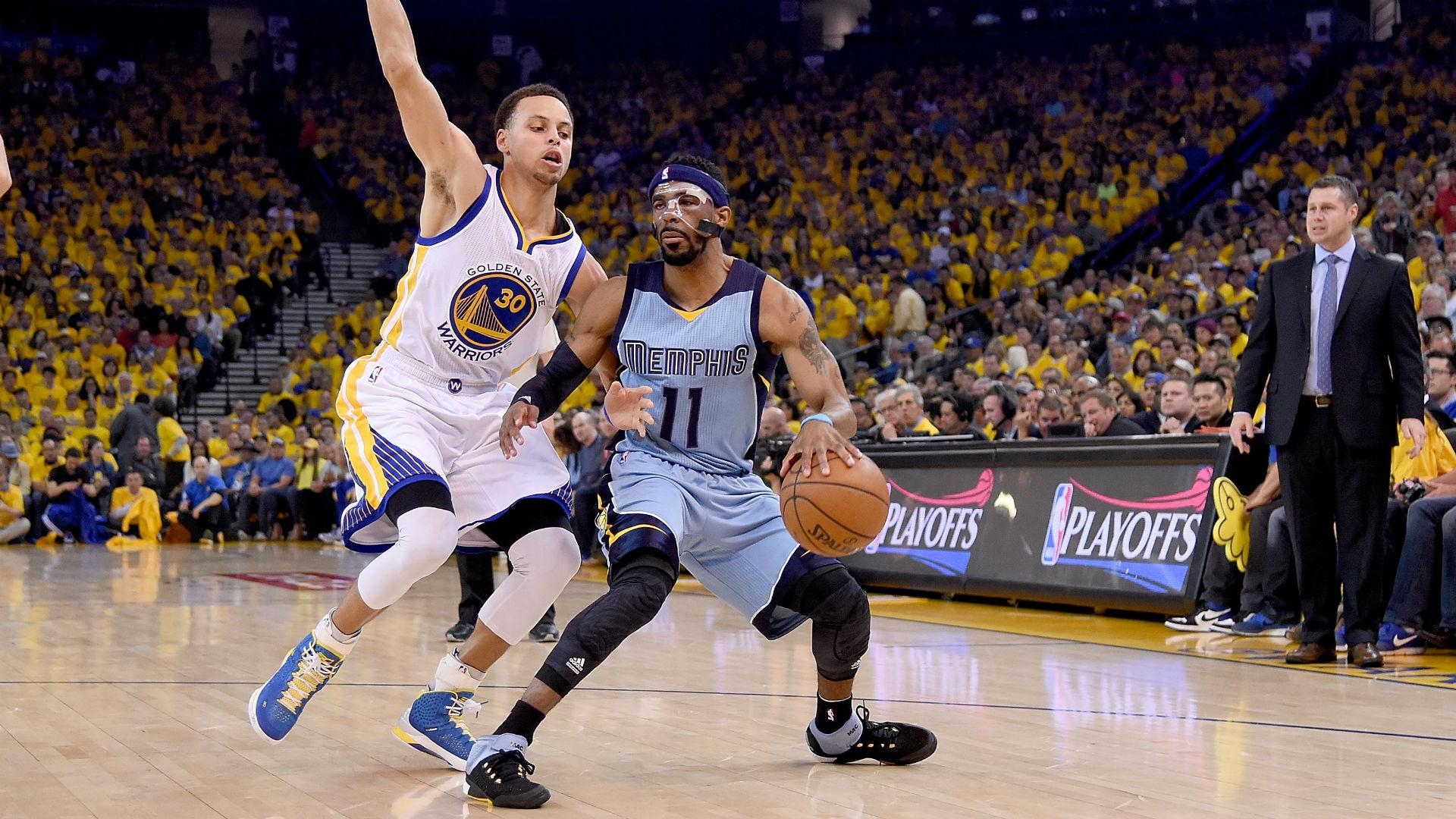 1920x1080 Mike Conley's return keys Grizzlies' Game 2 win over Warriors. NBA, Desktop