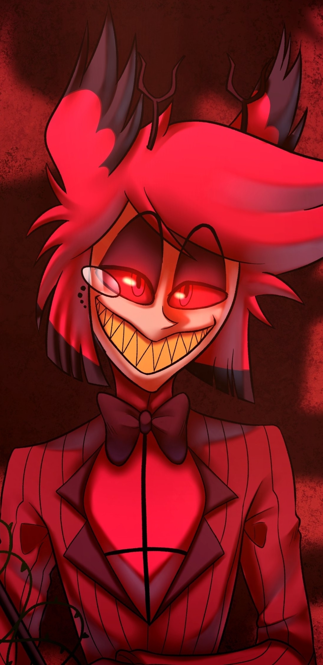 1080x2220 Hazbin Hotel iPhone Wallpaper, Phone