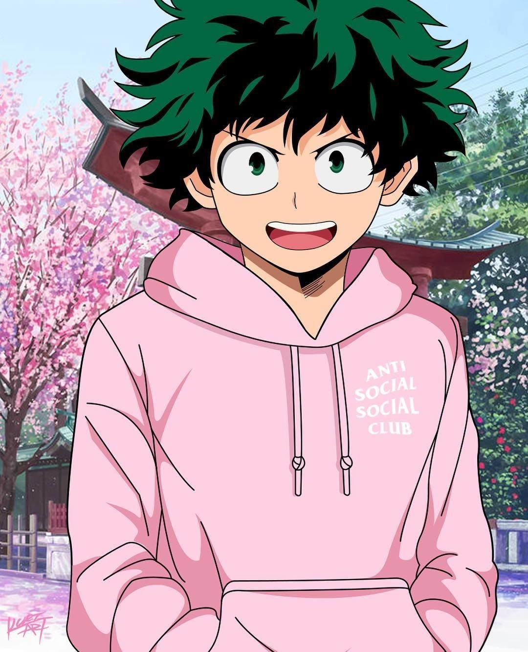 1080x1340 Deku Drip, Phone